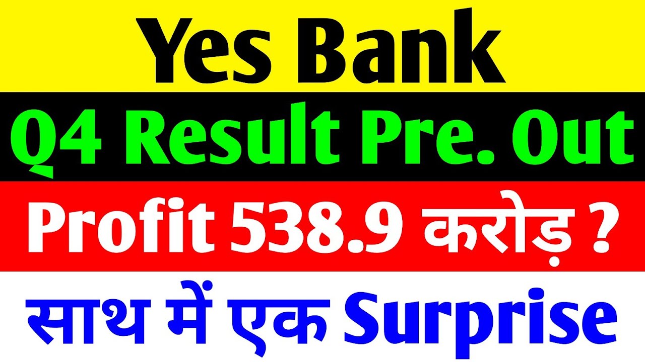 Yes Bank Q4 Results Key Insights and Share Price