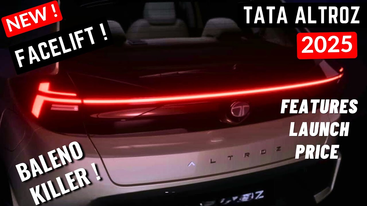 2025 Tata Altroz Facelift, Premium Hatchbacks with Bold Design and Features