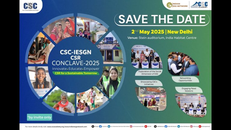 Empowering Rural India: CSC CSR Conclave 2025 Drives Tech-Led Transformation In an era where technology shapes progress, the CSC CSR Conclave 2025 stands as a beacon of hope for rural India, championing digital inclusion, skill development, and sustainable growth. Held under the aegis of the CSC Academy and the Indian ESG Network, this landmark event united leaders from government, corporate, and development sectors to harness Corporate Social Responsibility (CSR) for transformative rural empowerment. By leveraging Common Services Centres (CSCs), the conclave showcased how technology bridges the urban-rural divide, fostering inclusive growth and aligning with India’s vision of a digitally empowered nation. This article delves into the key highlights of the CSC CSR Conclave 2025, exploring how CSR initiatives drive rural transformation through digital literacy, vocational training, women’s empowerment, healthcare, and environmental sustainability. With a focus on actionable insights, we uncover the strategies that position CSCs as catalysts for change and outline the collaborative efforts shaping a sustainable future for rural India. The Vision of CSC CSR Conclave 2025: Technology as a Catalyst for Rural Empowerment The CSC CSR Conclave 2025, inaugurated by Shri Atul Kumar Tiwari, Secretary of the Ministry of Skill Development and Entrepreneurship (MSDE), marked a pivotal moment in India’s journey toward inclusive development. Shri Tiwari emphasized the transformative potential of CSCs, stating, “Common Services Centres embody a revolutionary approach to bridging the urban-rural divide through technology.” His words underscored the conclave’s core mission: to leverage CSR for sustainable rural progress. CSCs, operated by Village Level Entrepreneurs (VLEs), serve as digital access points that deliver essential services, from e-governance to education, to remote communities. By aligning with national initiatives like the PM Vishwakarma Yojana, CSCs empower rural populations with skills and opportunities, strengthening India’s social and economic fabric. The conclave highlighted CSC Academy’s role in advancing these efforts, particularly through vocational training and digital empowerment programs tailored for underserved communities. Why CSR Matters for Rural India’s Transformation Corporate Social Responsibility has evolved beyond compliance, emerging as a strategic tool for inclusive progress. At the CSC CSR Conclave 2025, Shri Sanjay Kumar Rakesh, Chairman and Secretary of CSC Academy, articulated this shift, stating, “CSR is a powerful driver of scalable, measurable impact for rural communities.” By focusing on education, skilling, and digital inclusion, CSC Academy’s CSR initiatives address critical gaps in rural infrastructure and opportunities. The Role of CSR in Bridging the Urban-Rural Divide CSR initiatives play a crucial role in narrowing the urban-rural gap by funding projects that enhance access to technology, education, and healthcare. Through partnerships with corporations, CSCs deliver services like financial literacy programs, telemedicine, and vocational training to remote areas. These efforts empower rural citizens to participate in India’s digital economy, fostering self-reliance and economic growth. Aligning CSR with National Development Goals The conclave emphasized the alignment of CSR programs with India’s national priorities, such as Skill India and Digital India. By supporting initiatives like the PM Vishwakarma Yojana, which focuses on upskilling traditional artisans, CSCs contribute to the government’s vision of a self-reliant India. This synergy between CSR and policy ensures sustainable, long-term impact for rural communities. CSC Academy: Pioneering Digital Inclusion and Skilling At the heart of the CSC ecosystem lies CSC Academy, a trailblazer in digital literacy and skill development. By training Village Level Entrepreneurs and rural citizens, the academy transforms CSCs into hubs of opportunity, enabling communities to access government services, education, and employment prospects. Empowering Village Level Entrepreneurs (VLEs) VLEs are the backbone of CSCs, acting as local change-makers who deliver digital services to their communities. The conclave showcased how CSC Academy equips VLEs with the skills to operate CSCs effectively, from managing e-governance portals to promoting financial inclusion. This empowerment model not only creates jobs but also fosters entrepreneurship in rural areas. Skilling for the Future: AI, Cybersecurity, and Healthcare Dr. Biswajit Saha, Director (Training & Skill Education) at CBSE, highlighted CSC Academy’s focus on preparing rural youth for emerging industries. Programs in Artificial Intelligence (AI), cybersecurity, and healthcare equip learners with in-demand skills, ensuring they remain competitive in a rapidly evolving job market. By prioritizing future-ready education, CSC Academy bridges the skills gap and drives employability. Key Themes of CSC CSR Conclave 2025 The conclave featured a series of expert-led discussions that explored the intersection of CSR, technology, and community development. These sessions provided actionable insights into how stakeholders can collaborate to address rural challenges and create lasting impact. Education, Skilling, and Employability Chaired by Shri Sunil Dahiya of the Wadhwani Foundation, the Education, Skilling, and Employability panel featured thought leaders like Shri Raj Kumar Srivastava (IFS, Karnataka) and Shri Pallav Tiwari (UNICEF). The panel emphasized the need for scalable skilling programs that align with industry demands. Initiatives like UNICEF’s “Passport to Earning” were highlighted as models for empowering youth with digital and vocational skills. Women and Child Healthcare Dr. Vashima Subha of Ernst & Young led the Women and Child Healthcare panel, which included experts like Shri Punit Desai (Welcome Cure) and Dr. Yogesh Patil (Biosense). The discussion underscored the role of CSCs in delivering telemedicine and health awareness programs to rural women and children, improving access to quality healthcare in underserved areas. Digital Literacy and Financial Inclusion Ms. Parnal Vats, Manager of Government Engagement at VISA, shared insights on the “Digital Village” program, which promotes digital literacy and cashless transactions in rural communities. By equipping villagers with the tools to navigate digital platforms, CSCs foster financial independence and inclusion, aligning with India’s vision of a cashless economy. Environmental Sustainability The conclave also addressed the critical role of CSR in promoting environmental sustainability. Discussions focused on initiatives like renewable energy adoption and waste management in rural areas, highlighting how CSCs can drive eco-friendly practices through community engagement and education. Notable Initiatives Showcased at the Conclave The CSC CSR Conclave 2025 spotlighted several innovative programs that demonstrate the power of CSR in rural transformation. Passport to Earning by UNICEF Shri Abhishek Gupta, Programme Specialist at UNICEF, presented the “Passport to Earning” initiative, which provides digital and vocational training to young people. By partnering with CSCs, the program reaches remote areas, empowering youth with skills for employment and entrepreneurship. Digital Village by VISA VISA’s “Digital Village” initiative, discussed by Ms. Parnal Vats, transforms rural communities into digitally enabled hubs. By promoting digital payments and financial literacy, the program enhances economic opportunities and reduces reliance on cash-based transactions. CSC Olympiad Shri Rajiv Malik, CEO of Graposs Connect, introduced the CSC Olympiad, an initiative that fosters academic excellence among rural students. By leveraging CSC infrastructure, the program provides access to educational resources and competitive platforms, leveling the playing field for rural youth. The Power of Public-Private Partnerships The conclave underscored the importance of collaboration between government, corporations, and civil society in driving rural transformation. Public-private partnerships (PPPs) enable CSCs to scale their impact, combining resources and expertise to address complex challenges. Government Support for CSC Initiatives The government’s support, exemplified by initiatives like the PM Vishwakarma Yojana, provides a robust framework for CSC programs. By aligning with national policies, CSCs amplify their reach and effectiveness, ensuring that CSR efforts deliver measurable outcomes. Corporate Engagement in CSR Corporations like Kyndryl and VISA play a pivotal role in funding and implementing CSC programs. Ms. Geetanjali Gaur, CSR Manager at Kyndryl, highlighted how corporate investments in digital infrastructure and skilling create ripple effects, empowering entire communities. Challenges and Opportunities in Rural Transformation While the CSC CSR Conclave 2025 showcased remarkable progress, it also acknowledged the challenges in achieving rural empowerment. Limited internet connectivity, low digital literacy, and resource constraints remain hurdles. However, these challenges present opportunities for innovation and collaboration. Overcoming Connectivity Barriers Expanding internet access in rural areas is critical to the success of CSCs. The conclave discussed initiatives like BharatNet, which aims to provide high-speed broadband to villages, enabling CSCs to deliver services seamlessly. Enhancing Digital Literacy To maximize the impact of CSCs, rural populations must be equipped with digital skills. CSC Academy’s training programs address this need, offering courses in basic computing, online banking, and e-commerce to empower users. Scaling CSR Investments The conclave called for increased CSR investments to scale CSC initiatives. By prioritizing high-impact areas like education and healthcare, corporations can drive sustainable change and enhance their social impact. The Future of Rural Empowerment: A Collaborative Roadmap The CSC CSR Conclave 2025 concluded with a renewed commitment to rural transformation through technology and CSR. CSC Academy reaffirmed its mission to empower communities through digital inclusion, skill-based education, and strategic partnerships. Scaling CSC Infrastructure To reach more villages, CSC Academy plans to expand its network of CSCs, ensuring that even the most remote areas benefit from digital services. This expansion will require continued support from government and corporate partners. Innovating for Impact The conclave highlighted the need for innovative solutions, such as AI-driven training modules and mobile-based healthcare platforms, to address rural challenges. By embracing cutting-edge technologies, CSCs can enhance their effectiveness and reach. Fostering Inclusive Growth At its core, the CSC mission is about inclusivity. By prioritizing marginalized groups, such as women, youth, and artisans, CSCs ensure that no one is left behind in India’s digital revolution. Conclusion: A Blueprint for Sustainable Rural Progress The CSC CSR Conclave 2025 set a bold agenda for rural empowerment, demonstrating how technology and CSR can transform lives. By leveraging Common Services Centres, India is bridging the urban-rural divide, fostering digital inclusion, and creating opportunities for millions. The event’s success lies in its ability to unite diverse stakeholders—government, corporations, and communities—in a shared vision of inclusive growth. As India marches toward its goal of becoming a global economic powerhouse, the lessons from the CSC CSR Conclave 2025 serve as a blueprint for sustainable progress. Through continued collaboration, innovation, and commitment, CSCs will remain at the forefront of rural transformation, empowering Bharat to thrive in the digital age.