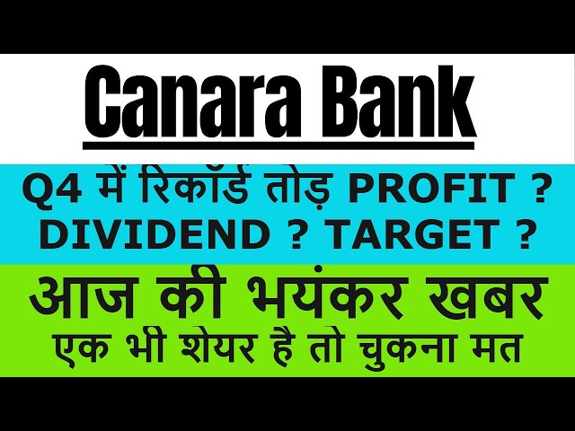 Canara Bank Q4 Results 2025: Latest Share Price Updates, Financial Performance, and Future Outlook