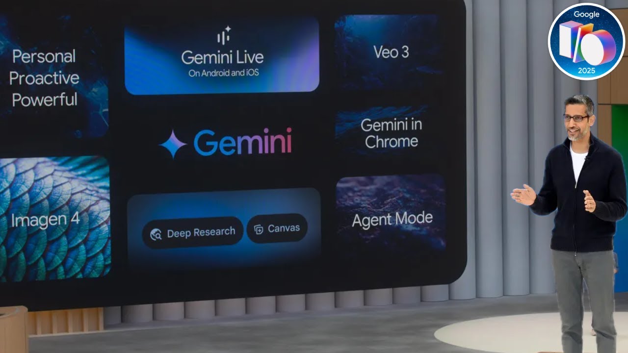 Google I/O 2025 Keynote with Redefining AI Innovation