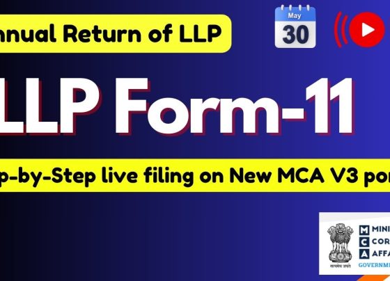 LLP Form 11 Filing: Step-by-Step Guide to Filing on MCA V3 Portal Without Errors Filing LLP Form 11 on the Ministry of Corporate Affairs (MCA) V3 portal is a critical compliance requirement for Limited Liability Partnerships (LLPs) in India. This annual return must be submitted by May 30 each year to avoid penalties and ensure seamless compliance for the financial year. This comprehensive guide walks you through the process of filing LLP Form 11 accurately, leveraging the MCA V3 portal, without the need for professional certification. Whether you're a designated partner or a business owner managing multiple LLPs, this article provides a detailed, error-free approach to completing the process, along with expert tips to optimize your filing experience. What Is LLP Form 11 and Why Is It Important? LLP Form 11 is an annual return that every LLP registered in India must file with the MCA. It captures essential details about the LLP, including its partners, contributions, and compliance status for the financial year. Filing Form 11 by the deadline—May 30, 2025, for the financial year 2024-25—ensures your LLP remains in good standing and avoids late fees, which can accumulate quickly. Key reasons to prioritize timely Form 11 filing include: Compliance with MCA Regulations: Ensures your LLP adheres to legal requirements. Avoidance of Penalties: Late submissions incur hefty fines, impacting your business’s finances. Transparency: Provides stakeholders with updated information about the LLP’s structure and operations. Ease of Filing: The MCA V3 portal simplifies the process, requiring no professional certification for most LLPs. This guide will help you navigate the MCA V3 portal, complete Form 11 accurately, and meet all regulatory requirements effortlessly. Prerequisites for Filing LLP Form 11 Before diving into the filing process, ensure you have the following in place to avoid errors and delays: Registered Business User Account: You need a registered account on the MCA V3 portal (www.mca.gov.in) as a business user. Designated Partner Identification Number (DPIN/DIN): At least two designated partners must have their DPIN or DIN registered on the portal. Digital Signature Certificates (DSCs): DSCs for at least two designated partners are mandatory for signing and submitting the form. LLP Details: Gather accurate details about the LLP, including its LLPIN (LLP Identification Number), partner details, and contribution obligations. Stable Internet Connection: The MCA V3 portal requires a reliable connection to prevent disruptions during filing. If you’re new to the MCA portal or need to register a DPIN or DSC, refer to additional resources on the MCA website or trusted YouTube tutorials for step-by-step guidance. Step-by-Step Guide to Filing LLP Form 11 on MCA V3 Portal Follow this detailed roadmap to file LLP Form 11 without errors. Each step is designed to ensure compliance and streamline the process. Step 1: Access the MCA V3 Portal Visit the Official MCA Website: Open your browser and navigate to www.mca.gov.in. Sign In or Register: Existing Users: Enter your registered email ID, password, and CAPTCHA code to log in. New Users: Click the “Register” option, select “Business User,” and provide the designated partner’s PAN, DPIN/DIN, email, mobile number, and address. Verify the details using OTPs sent to your email and mobile. Your email ID will serve as your login ID, and you’ll set a password during registration. Recover Forgotten Password: If you’ve forgotten your password, use the “Forgot Password” option to reset it via OTP verification. Step 2: Navigate to LLP Filing Section Access MCA Services: After logging in, locate the “MCA Services” tab on the dashboard. Select LLP Filing: Hover over the “LLP Filing” option to reveal a dropdown menu. Do not click immediately—select “Form 11” from the dropdown list. Step 3: Select LLP and Enter Basic Details Choose LLPIN: From the list of LLPs associated with your login, select the LLPIN for the LLP you’re filing Form 11 for. The portal will auto-populate relevant details, such as the LLP’s name and address. Specify Financial Year: Enter the financial year dates (e.g., April 1, 2024, to March 31, 2025). If the LLP was incorporated during the year, use the incorporation date as the start date. Business Classification: Select the appropriate business classification from the provided list. This categorizes your LLP’s primary activities. Step 4: Download and Edit the Excel Template Download the Pre-Filled Excel File: Click the “Download” button to retrieve an Excel file containing pre-filled LLP details. Edit Partner Details: Update designated partner information, including names, DPINs, appointment dates, and cessation dates (if applicable). Specify the total obligation of contribution and the actual amount contributed by each partner. Indicate whether partners have an interest in the LLP (select “Yes” or “No”). Note any changes in partner status, such as resignations or new appointments. LLPs require at least two designated partners at all times. List any other companies or LLPs where the designated partners hold directorships or partnerships. Save the Edited File: Save the updated Excel file to your desktop or a secure location. Step 5: Upload the Excel File Attach the Edited File: Return to the MCA V3 portal and upload the edited Excel file by selecting the “Upload” option. Verify Upload Success: A confirmation message will appear once the file is successfully uploaded. Step 6: Complete Additional Form Details Auto-Populated Fields: The portal will auto-fill several fields based on the uploaded Excel file. Verify these details for accuracy. Penalties and Offenses: If no penalties or compounding of offenses apply, enter “0” in the respective fields. If applicable, provide accurate values for any penalties incurred. Turnover Declaration: Indicate whether the LLP’s turnover exceeds ₹5 crore. For turnovers below ₹5 crore, no professional certification is required. Save and Proceed: Click “Save” to lock in the details, then click “Next” to move forward. Step 7: Attach Supporting Documents (If Required) Optional Attachments: If changes occurred during the year (e.g., partner resignations or new appointments), attach supporting documents, such as Form 3 or Form 4, as applicable. No Mandatory Attachments: If no changes occurred, you may skip this step. Step 8: Verify Designated Partner Details Select Designation: Choose “Designated Partner” for the individuals signing the form. Enter DPIN and Name: Input the DPIN and name of at least two designated partners. Confirm No Professional Certification: For LLPs with turnovers below ₹5 crore, confirm that no professional certification is needed. Step 9: Review and Submit the Form Check Form Details: Review all entered information for accuracy, including partner details, contributions, and financial year dates. Submit the Form: Click “Submit” to send the form for processing. A confirmation message will appear. Step 10: Make Payment Access My Application: Navigate to the “My Application” section to view the submitted form. Pay the Filing Fee: The standard fee for Form 11 is ₹50. Select a payment method (net banking, debit/credit card, or UPI) and complete the transaction via the payment gateway. Download Payment Receipt: Save the payment receipt for your records. Step 11: Attach DSCs and Upload the Form Download the PDF: From the “My Application” section, download the PDF version of the submitted Form 11. Attach DSCs: Use the DSCs of at least two designated partners to sign the PDF electronically. Upload the Signed PDF: Return to the “My Application” section, upload the signed PDF, and confirm submission. Track Status: Monitor the form’s status under “My Application.” Once approved, no further action is required. Common Mistakes to Avoid When Filing LLP Form 11 To ensure a smooth filing process, steer clear of these common errors: Incorrect LLPIN Selection: Double-check the LLPIN to avoid filing for the wrong LLP. Outdated Partner Details: Ensure all partner details, including appointments and cessations, are updated in the Excel file. Missing DSC Signatures: Both designated partners must attach valid DSCs to the PDF. Incorrect Financial Year Dates: Verify the start and end dates, especially for newly incorporated LLPs. Late Filing: Submit by May 30, 2025, to avoid penalties. Additional Tips for Seamless LLP Form 11 Filing Keep Records Organized: Maintain a folder with all LLP-related documents, including DPINs, DSCs, and contribution details, for quick reference. Use a Reliable Browser: The MCA V3 portal performs best on updated versions of Chrome or Firefox. Backup Your Data: Save copies of the Excel file, payment receipt, and signed PDF to avoid data loss. Check MCA Updates: Regularly visit www.mca.gov.in for updates on filing requirements or portal changes. Refer to Tutorials: If you’re unsure about any step, consult reliable YouTube tutorials or MCA’s help section for visual guidance. Understanding LLP Form 8 and Its Relation to Form 11 In addition to Form 11, LLPs must file Form 8 (Statement of Account and Solvency) annually with the MCA. While Form 11 focuses on partner details and compliance, Form 8 provides financial information, such as the LLP’s turnover and solvency status. Both forms are mandatory and must be filed by May 30 each year. For detailed guidance on Form 8 filing, check the MCA portal or trusted educational resources. Why Choose the MCA V3 Portal for LLP Compliance? The MCA V3 portal is a user-friendly platform designed to simplify compliance for LLPs and companies. Its key advantages include: No Professional Certification for Small LLPs: LLPs with turnovers below ₹5 crore can file without a chartered accountant’s certification. Auto-Filled Data: Reduces manual input errors by pre-populating LLP details. Secure Payment Gateway: Supports multiple payment methods for convenience. Real-Time Status Tracking: Allows users to monitor filing progress under “My Application.” By mastering the MCA V3 portal, you can manage LLP compliance efficiently and cost-effectively. Conclusion Filing LLP Form 11 on the MCA V3 portal is a straightforward process when you follow the right steps. By preparing your documents, verifying partner details, and submitting the form by May 30, 2025, you can ensure compliance without incurring penalties. This guide provides a clear, actionable roadmap to complete the process error-free, saving you time and resources. For additional support, explore the MCA website or trusted educational content to stay informed about LLP compliance requirements. Take control of your LLP’s compliance today—log in to www.mca.gov.in, file Form 11 accurately, and keep your business in good standing!