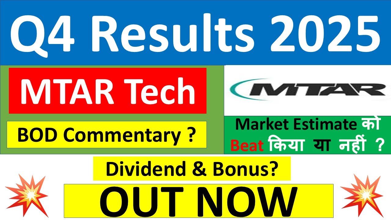 MTAR Technologies Share Price, Q4 Results and Fundamental Analysis for 2025