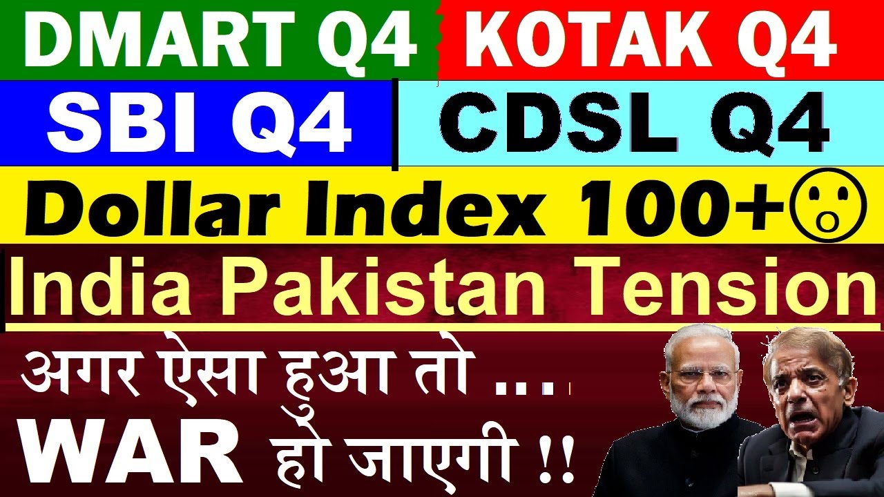 Q4 Earnings from DMART, CDSL, SBI, and Kotak Bank