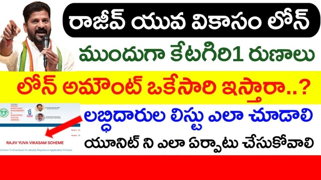 Rajiv Yuva Vikasam Scheme 2025: Latest Updates, Loan Eligibility, and Application Process The Rajiv Yuva Vikasam Scheme, a flagship initiative by the Telangana government, aims to empower young entrepreneurs by providing financial assistance through loans and subsidies. As 2025 unfolds, the scheme has garnered significant attention, with the final eligible list for beneficiaries set to be released soon. This comprehensive guide delves into the latest updates on the Rajiv Yuva Vikasam Scheme, how to check the final eligible list, the loan disbursement process, subsidy details, and tips to ensure your application stands out. Whether you're a first-time applicant or seeking clarity on the scheme’s procedures, this article provides all the information you need to navigate the process seamlessly. What Is the Rajiv Yuva Vikasam Scheme? The Rajiv Yuva Vikasam Scheme is a Telangana government initiative designed to foster entrepreneurship among the youth. By offering financial support in the form of loans and subsidies, the scheme encourages young individuals to start their own businesses, thereby promoting economic growth and self-reliance. The program targets 500,000 beneficiaries, with loan amounts ranging from ₹50,000 to ₹400,000, depending on eligibility and application details. With its focus on empowering the youth, the scheme has become a cornerstone of Telangana’s economic development strategy. Key Objectives of the Scheme Promote Entrepreneurship: Encourage young individuals to launch and sustain their own businesses. Financial Empowerment: Provide accessible loans with substantial subsidies to reduce repayment burdens. Economic Growth: Stimulate local economies by supporting small-scale enterprises. Skill Development: Foster innovation and skill-building among Telangana’s youth. By aligning with these objectives, the Rajiv Yuva Vikasam Scheme positions itself as a transformative program for aspiring entrepreneurs. Latest Updates on the Rajiv Yuva Vikasam Scheme 2025 As of May 30, 2025, the Telangana government is preparing to release the final eligible list for the Rajiv Yuva Vikasam Scheme. This list will determine which applicants qualify for the loan disbursements. Authorities have indicated that the list may be available online by the end of May or early June 2025, with updates frequently published in local newspapers and official government channels. To stay informed, applicants are encouraged to: Regularly check the Telangana Online Beneficiary Management and Monitoring System (OBMMS) website. Follow trusted news sources and government announcements for real-time updates. Join official Telegram channels or government portals for instant notifications. The government has also clarified that the scheme prioritizes applicants based on loan amounts, starting with those who applied for ₹50,000 and ₹100,000 loans, followed by higher amounts up to ₹400,000. This phased approach ensures a streamlined disbursement process. How to Check the Rajiv Yuva Vikasam Scheme Final Eligible List Checking the final eligible list is a critical step for applicants eager to confirm their status. The Telangana government has outlined a clear process to access this information, primarily through the OBMMS website. Here’s a step-by-step guide to help you verify your eligibility: Step 1: Visit the OBMMS Website The Telangana Online Beneficiary Management and Monitoring System (OBMMS) is the official platform for accessing scheme-related information. Navigate to the website to find updates on the final eligible list. As of now, no specific buttons or links for the 2025 list are available, but they are expected to be added once the list is released. Step 2: Look for Local Notifications If the list isn’t available online, the government will send beneficiary lists to Mandal Parishad Development Offices (MPDOs) and village panchayats. Applicants may receive direct calls or notifications from these offices to confirm their eligibility. Regularly check with your local panchayat or MPDO for updates. Step 3: Monitor Official Channels Subscribe to official government channels, including Telegram groups and newsletters, for real-time updates. The government frequently shares scheme-related information through these platforms, ensuring applicants stay informed. Step 4: Verify Your Details Once the list is released, ensure your name, application number, and other details match the records. Any discrepancies should be reported to the MPDO or local authorities immediately to avoid delays in loan disbursement. By following these steps, you can efficiently confirm your status and proceed with the next phases of the scheme. Understanding the Loan Disbursement Process One of the most common questions among applicants is how the loan amount is disbursed. The Rajiv Yuva Vikasam Scheme follows a structured process to ensure funds are allocated responsibly and used for their intended purpose. Here’s a detailed breakdown of the loan disbursement process: Phased Disbursement The loan amount is released in two phases to ensure accountability: Initial Disbursement (50%): Upon approval, 50% of the loan amount is credited to the beneficiary’s bank account. This initial funding helps applicants start their business ventures. Remaining Disbursement (50%): The remaining 50% is held in reserve and released only after verification by an enquiry committee. The committee assesses whether the beneficiary has established their business unit and is utilizing the funds appropriately. Verification Process The enquiry committee conducts periodic checks to confirm the proper use of funds. These checks may occur every three to six months and involve: On-site visits to verify the establishment of the business unit. Submission of photographs and progress reports by beneficiaries. Evaluation of the business’s operational status. Once the committee is satisfied with the progress, the remaining 50% of the loan is released. This phased approach ensures that funds are used effectively and reduces the risk of misuse. Loan Amounts and Priorities The scheme prioritizes applicants based on loan amounts: ₹50,000 Loans: These are disbursed first, targeting small-scale entrepreneurs. ₹100,000 Loans: The next priority, supporting slightly larger ventures. ₹200,000 and ₹400,000 Loans: These are scheduled for release by October 2, 2025, for more established or ambitious projects. This structured approach ensures that funds are distributed equitably across a large number of beneficiaries. Subsidy Benefits Under the Rajiv Yuva Vikasam Scheme A standout feature of the Rajiv Yuva Vikasam Scheme is its generous subsidy structure, which significantly reduces the repayment burden for beneficiaries. Here’s how the subsidies work: Subsidy for ₹50,000 Loans For loans up to ₹50,000, beneficiaries are not required to repay any amount. The entire loan is covered by a 100% subsidy, meaning the funds are essentially a grant. This makes the scheme particularly attractive for small-scale entrepreneurs with limited financial resources. Subsidy for ₹100,000 Loans For loans of ₹100,000, the government provides a 90% subsidy, requiring beneficiaries to repay only 10% (₹10,000) of the loan amount. This minimal repayment obligation makes it easier for young entrepreneurs to focus on growing their businesses without being overwhelmed by debt. Subsidy for Higher Loan Amounts While specific details for loans of ₹200,000 and ₹400,000 are yet to be fully clarified, the government has indicated that similar subsidy structures will apply. Applicants should stay tuned for official announcements to understand the exact terms for these higher loan amounts. The subsidy structure is a key differentiator of the Rajiv Yuva Vikasam Scheme, making it one of the most accessible financial support programs for young entrepreneurs in Telangana. Eligibility Criteria for the Rajiv Yuva Vikasam Scheme To qualify for the Rajiv Yuva Vikasam Scheme, applicants must meet specific eligibility criteria. While the exact requirements may vary, the general guidelines include: Age: Applicants should typically be between 18 and 35 years old, aligning with the scheme’s focus on youth. Residency: Must be a resident of Telangana with valid proof of address. Business Plan: A viable business plan or proposal is often required to demonstrate the intended use of funds. Application Submission: Applicants must have submitted their applications through the official OBMMS portal or designated channels. CIBIL Score Controversy There has been some confusion regarding the role of CIBIL scores in determining eligibility. While earlier reports suggested that a good CIBIL score might be required, recent clarifications indicate that the government may not strictly rely on credit scores for selection. Instead, the focus is on the applicant’s business potential and adherence to scheme guidelines. Applicants should verify this with official sources to avoid misinformation. Tips for a Successful Application To maximize your chances of qualifying for the Rajiv Yuva Vikasam Scheme, consider the following tips: Prepare a Strong Business Plan: A well-detailed business plan showcasing your vision, goals, and financial projections can set your application apart. Ensure Accurate Documentation: Double-check all documents, including identity proof, address proof, and application forms, to avoid errors. Stay Updated: Regularly monitor the OBMMS website, local news, and official Telegram channels for updates on the application process and eligible list. Engage with Local Authorities: Build a rapport with your local MPDO or panchayat office to receive timely updates and assistance. Follow Verification Guidelines: Once approved, ensure you comply with the enquiry committee’s requirements to secure the remaining loan amount. By following these steps, you can enhance your application’s credibility and increase your chances of success. Common Questions About the Rajiv Yuva Vikasam Scheme 1. When Will the Final Eligible List Be Released? The final eligible list is expected to be released by May 31 or June 1, 2025. Check the OBMMS website or contact your local MPDO for confirmation. 2. How Can I Confirm My Loan Status? You can confirm your status by checking the OBMMS website, visiting your local panchayat, or responding to calls from MPDO officials. 3. Is a CIBIL Score Mandatory? While a CIBIL score may be considered, it is not the sole criterion for eligibility. Focus on submitting a strong business plan and meeting other requirements. 4. How Are Subsidies Disbursed? Subsidies are credited directly to your bank account along with the loan amount. For ₹50,000 loans, no repayment is required, while ₹100,000 loans require a 10% repayment. 5. What Happens If I Don’t Establish a Business Unit? Failure to establish a business unit or comply with verification requirements may result in the withholding of the remaining 50% of the loan amount. Why the Rajiv Yuva Vikasam Scheme Matters The Rajiv Yuva Vikasam Scheme is more than just a financial aid program; it’s a catalyst for economic and social change in Telangana. By providing young entrepreneurs with the resources they need to succeed, the scheme fosters innovation, creates jobs, and strengthens local economies. Its emphasis on subsidies ensures that financial constraints don’t hinder aspiring business owners, making it a model for inclusive development. For applicants, the scheme offers a unique opportunity to turn their entrepreneurial dreams into reality. Whether you’re starting a small retail business, a tech startup, or a service-based enterprise, the financial support and guidance provided by the scheme can set you on the path to success. How to Stay Informed To ensure you don’t miss any updates on the Rajiv Yuva Vikasam Scheme, take the following steps: Subscribe to Official Channels: Join the Telangana government’s Telegram channel or follow their social media accounts for real-time updates. Check Newspapers: Local newspapers frequently publish scheme-related announcements. Visit the OBMMS Website: Regularly monitor the official portal for the latest information on the eligible list and loan disbursement. Engage with Community Groups: Connect with other applicants through forums or local community groups to share insights and updates. Conclusion The Rajiv Yuva Vikasam Scheme 2025 is a game-changer for young entrepreneurs in Telangana. With its generous subsidies, structured loan disbursement process, and focus on empowering the youth, the scheme offers a golden opportunity to kickstart your entrepreneurial journey. By staying informed, preparing a strong application, and complying with verification requirements, you can maximize your chances of benefiting from this transformative program. Keep an eye on the OBMMS website and local authorities for the final eligible list, and take the first step toward building a successful business with the support of the Rajiv Yuva Vikasam Scheme.
