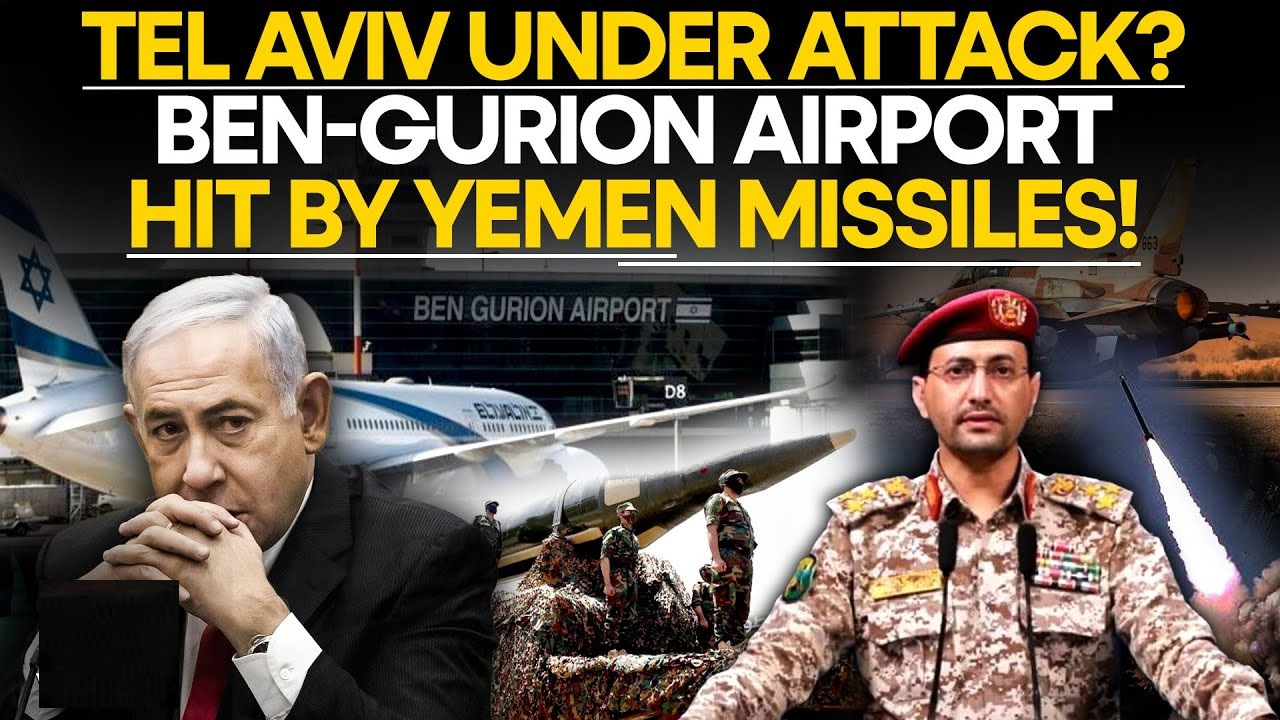 TEL AVIV Houthi Missile Strike on Ben Gurion Airport: Israel’s Sevenfold Retaliation Warning