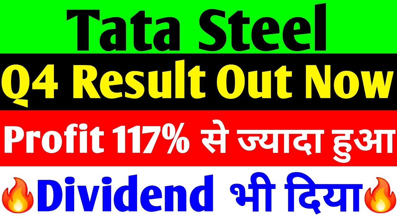 Tata Steel Share Price, Profits, Dividends, and Q4 2025 Financial Highlights