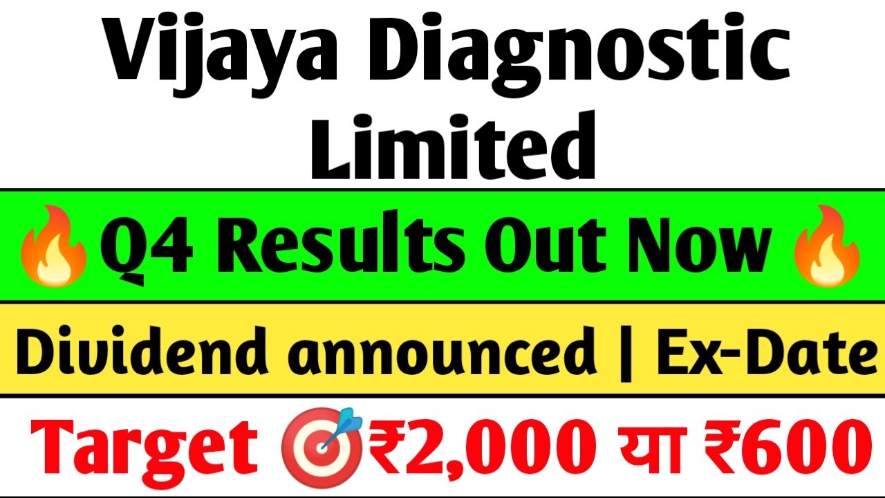 Vijaya Diagnostic Q4 Results 2025, Dividend and Share Performance Insights