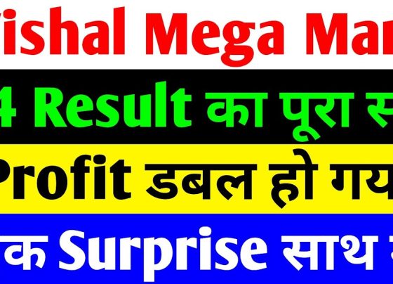 Vishal Mega Mart, a leading retail giant in India, has taken the market by storm with its stellar Q4 2025 financial results, sparking a 10% upper circuit surge in its stock price. The company’s robust performance, coupled with massive institutional buying and whispers of a potential IPO, has positioned Vishal Mega Mart as a stock to watch in 2025. This in-depth analysis explores the key highlights of Vishal Mega Mart’s Q4 results, stock performance, investor sentiment, and future growth prospects, providing investors with actionable insights to navigate this dynamic retail powerhouse. Vishal Mega Mart Q4 2025 Financial Performance: A Deep Dive Vishal Mega Mart’s Q4 2025 results, announced in March 2025, showcase remarkable financial growth, cementing its position as a dominant player in India’s retail sector. Below, we break down the key financial metrics and their implications for investors. Net Profit Soars by 88% The standout highlight of Vishal Mega Mart’s Q4 2025 results is its 88% year-on-year net profit growth, reaching ₹155.01 crore, up from ₹61.2 crore in Q4 2024. This near-doubling of profits reflects the company’s operational efficiency, strategic expansions, and strong consumer demand. Quarter-on-Quarter Comparison: Compared to Q3 2025 (December 2024), where net profit stood at ₹263 crore, Q4 saw a decline. However, the year-on-year growth underscores sustained profitability. Why It Matters: The significant profit jump signals Vishal Mega Mart’s ability to capitalize on economies of scale and optimize its cost structure, making it an attractive investment option. Revenue Growth: A 23.2% Leap Vishal Mega Mart reported a 23.2% year-on-year revenue increase, with total sales reaching ₹25,547.9 crore in Q4 2025, compared to ₹20,689 crore in Q4 2024. Quarter-on-Quarter Dip: Sales in Q3 2025 were higher at ₹31,36 crore, indicating a seasonal slowdown in Q4. However, the annual growth highlights the company’s ability to expand its market share. Key Driver: The revenue surge is fueled by Vishal Mega Mart’s extensive store network, which grew to 668 stores by March 2024, and its strong presence across multiple Indian cities. Operating Profit and EBITDA Margin The company’s operating profit climbed by 42.6% year-on-year to ₹357 crore in Q4 2025, up from ₹251 crore in Q4 2024. Additionally, Vishal Mega Mart maintained a healthy EBITDA margin of 14%, reflecting its ability to balance growth with profitability. Quarter-on-Quarter Decline: Operating profit in Q3 2025 was ₹555 crore, indicating a sequential drop. This could be attributed to higher expenses during the festive-heavy Q3 period. Investor Takeaway: The strong operating performance underscores Vishal Mega Mart’s operational resilience, even in a competitive retail landscape. Expenses and Cost Management Expenses in Q4 2025 rose to ₹191 crore, compared to ₹18 crore in Q4 2024, driven by increased operational scale and store expansions. While expenses also increased quarter-on-quarter from ₹631 crore in Q3 2025, this aligns with the company’s aggressive growth strategy. Key Insight: The rise in expenses is proportional to revenue growth, indicating disciplined cost management despite the company’s rapid expansion. Earnings Per Share (EPS) Growth Vishal Mega Mart’s EPS for Q4 2025 stood at ₹3.25, a significant improvement from ₹1.44 in Q4 2024. However, it declined from ₹5.55 in Q3 2025, reflecting the quarter-on-quarter profit dip. Why It Matters: The year-on-year EPS growth signals strong shareholder value creation, making the stock appealing to long-term investors. Vishal Mega Mart Stock Performance: A 10% Upper Circuit Triumph Vishal Mega Mart’s stock closed at ₹118 on the day of the Q4 2025 results announcement, hitting a 10% upper circuit and emerging as the second-highest volume stock in the market. This surge was driven by robust financials and significant institutional buying. Massive Institutional Buying Fuels Rally A bulk deal involving 1.1 crore equity shares (0.24% stake) was executed at an average price of ₹116, triggering the upper circuit. While the buyer’s identity remains undisclosed, the transaction reflects strong confidence from institutional investors. Volume Surge: The stock’s trading volume skyrocketed, making Vishal Mega Mart a volume topper in the market, despite overall market weakness. Investor Sentiment: The heavy buying by foreign institutional investors (FIIs), domestic institutional investors (DIIs), and mutual funds signals bullish sentiment. Recent Stock Returns Vishal Mega Mart’s stock has delivered consistent returns across various timeframes: Last 3 Months: 6% return Last 1 Month: 8% return Last 1 Week: 2% return These positive returns, combined with the Q4 results, highlight the stock’s resilience and growth potential. Market Capitalization and Fundamentals As of March 2025, Vishal Mega Mart’s market capitalization stands at ₹5,470 crore, with 459.74 crore shares outstanding. Key fundamental metrics include: Price-to-Book (P/B) Ratio: 8.79 Price-to-Earnings (P/E) Ratio: 115.26 Return on Equity (ROE): 5.93% Return on Capital Employed (ROCE): 8.07% Sales Growth: 11.03% Profit Growth: 28.94% While the high P/E ratio suggests a premium valuation, the strong profit growth and ROCE indicate a fundamentally sound business. Vishal Mega Mart IPO: What’s the Buzz? Rumors of a Vishal Mega Mart IPO have been circulating, fueled by the company’s stellar financial performance and promoter shareholding adjustments. Here’s what investors need to know about the potential IPO and its implications. Promoter Shareholding Trimmed As of March 2025, promoter shareholding stands at 74.55%, down from 76.02% in December 2024. This reduction aligns with regulatory requirements, as promoters are capped at a 75% upper limit for listed companies. Implication: The trimming of promoter stake could be a strategic move to pave the way for an IPO, increasing the public float and attracting institutional investors. No Pledged Shares: The absence of pledged shares enhances investor confidence in the company’s financial stability. Institutional Investor Confidence Institutional investors have significantly increased their stakes in Vishal Mega Mart, signaling strong pre-IPO interest: FIIs: Shareholding rose from 6.5% in December 2024 to 7.03% in March 2025. DIIs: Shareholding increased from 9.80% to 12.18%. Mutual Funds: Shareholding grew from 8.66% to 11.35%. In contrast, retail investor shareholding declined from 7.60% to 6.24%, indicating that institutional players are dominating the stock’s ownership. Why an IPO Makes Sense Vishal Mega Mart’s rapid store expansion, robust financials, and strong brand presence make it an ideal candidate for an IPO. The company could use IPO proceeds to: Fund further store openings beyond the current 668 stores. Strengthen its supply chain and logistics network. Enhance its digital and omnichannel capabilities to compete with e-commerce giants. IPO Outlook While no official IPO announcement has been made, the combination of promoter stake reduction, institutional buying, and financial growth suggests that Vishal Mega Mart is gearing up for a public offering. Investors should monitor regulatory filings and market updates for confirmation. Historical Performance: A Consistent Growth Story Vishal Mega Mart’s financial performance over the past few years demonstrates its ability to scale rapidly while maintaining profitability. Below is a snapshot of its annual results from 2022 to 2025. Sales Growth March 2022: ₹5,589 crore March 2025: ₹17,176 crore The near-doubling of sales over three years highlights Vishal Mega Mart’s aggressive expansion and growing consumer base. Operating Profit March 2022: ₹826 crore March 2025: ₹1,530 crore The doubling of operating profit reflects improved operational efficiency and economies of scale. Net Profit March 2022: ₹203 crore March 2023: ₹321 crore March 2024: ₹462 crore March 2025: ₹632 crore The consistent year-on-year profit growth underscores Vishal Mega Mart’s ability to deliver value to shareholders. EPS March 2022: ₹0.45 March 2025: ₹1.37 The tripling of EPS over three years highlights the company’s focus on enhancing shareholder returns. Why Vishal Mega Mart Stands Out in the Retail Sector Vishal Mega Mart’s success can be attributed to several competitive advantages that set it apart in India’s crowded retail market. Extensive Store Network With 668 stores as of March 2024, Vishal Mega Mart has a strong physical presence across urban and semi-urban markets. This widespread footprint allows the company to cater to diverse consumer segments, from budget-conscious shoppers to middle-class families. Value-for-Money Proposition Vishal Mega Mart’s focus on affordable pricing and a wide product range, including apparel, groceries, and household goods, resonates with cost-conscious Indian consumers. This value-driven approach has helped the company build a loyal customer base. Operational Efficiency The company’s 14% EBITDA margin and 42.6% operating profit growth in Q4 2025 reflect its ability to optimize costs while scaling operations. This efficiency is critical in the low-margin retail sector. Institutional Backing The significant increase in FII, DII, and mutual fund shareholding signals strong institutional confidence in Vishal Mega Mart’s long-term growth potential. This backing enhances the stock’s credibility and liquidity. Risks and Challenges for Vishal Mega Mart While Vishal Mega Mart’s Q4 2025 results are impressive, investors should be aware of potential risks that could impact its future performance. Competitive Pressure The Indian retail sector is highly competitive, with players like Reliance Retail, DMart, and e-commerce giants like Amazon and Flipkart vying for market share. Vishal Mega Mart must continue innovating to stay ahead. Seasonal Fluctuations The quarter-on-quarter decline in sales and profits in Q4 2025 highlights the impact of seasonal variations, with Q3 typically benefiting from festive demand. The company must develop strategies to stabilize revenue across quarters. High Valuation With a P/E ratio of 115.26, Vishal Mega Mart’s stock is trading at a premium. Any failure to meet market expectations could lead to a correction in the stock price. Regulatory Risks As Vishal Mega Mart prepares for a potential IPO, it must navigate regulatory requirements, including maintaining promoter shareholding within the 75% cap and ensuring compliance with SEBI guidelines. Future Outlook: Is Vishal Mega Mart a Jackpot Stock? Vishal Mega Mart’s Q4 2025 results, coupled with its consistent growth trajectory and institutional backing, position it as a compelling investment opportunity. Here’s what investors can expect in the coming years. Store Expansion With 668 stores already in operation, Vishal Mega Mart is likely to continue its aggressive expansion strategy, targeting tier-2 and tier-3 cities where demand for organized retail is growing. Digital Transformation To compete with e-commerce players, Vishal Mega Mart may invest in its online platform and omnichannel capabilities, offering customers a seamless shopping experience across physical and digital channels. IPO Potential The potential IPO could be a's game-changer, providing Vishal Mega Mart with the capital to accelerate growth and enhance its market position. Investors should watch for IPO-related announcements, as the offering could attract significant interest. Stock Performance Given the stock’s recent 10% surge and institutional buying, Vishal Mega Mart appears poised for further upside, provided it maintains its growth momentum. However, investors should exercise caution due to the stock’s high valuation. Investment Considerations: Should You Buy Vishal Mega Mart Stock? Vishal Mega Mart’s Q4 2025 results and stock performance make it an attractive option for investors seeking exposure to India’s retail sector. However, here are some key considerations: Bullish Factors Strong Financials: 88% net profit growth, 23.2% revenue growth, and a 14% EBITDA margin highlight the company’s robust fundamentals. Institutional Confidence: Increased FII, DII, and mutual fund shareholding signal strong market trust. IPO Buzz: A potential IPO could unlock significant value for shareholders. Consistent Growth: The company’s track record of doubling sales, profits, and EPS over three years is a testament to its scalability. Bearish Factors High Valuation: A P/E ratio of 115.26 suggests the stock is priced for perfection, leaving little room for error. Seasonal Risks: Quarter-on-quarter fluctuations indicate vulnerability to seasonal demand patterns. Competitive Landscape: Intense competition from organized and online retail players could pressure margins. Recommendation Vishal Mega Mart is a strong buy for long-term investors with a high risk tolerance, given its growth potential and IPO prospects. However, short-term investors should be cautious due to the stock’s premium valuation and seasonal risks. Always consult a financial advisor and conduct thorough research before making investment decisions. Conclusion: Vishal Mega Mart’s Bright Future Vishal Mega Mart’s Q4 2025 results have set the stage for a transformative year, with explosive financial growth, a 10% stock surge, and growing IPO speculation. The company’s extensive store network, value-driven approach, and institutional backing make it a standout in India’s retail sector. While challenges like competition and seasonal fluctuations remain, Vishal Mega Mart’s consistent growth and strategic vision position it as a potential jackpot stock for 2025 and beyond. For investors, the key is to stay informed about IPO developments and monitor the company’s ability to sustain its growth momentum. With its strong fundamentals and market positioning, Vishal Mega Mart is well on its way to becoming a retail powerhouse. Subscribe to market updates, conduct your own research, and seize the opportunity to invest in this dynamic retail giant. Disclaimer: This article is for educational purposes only and does not constitute financial advice. Always consult a qualified financial advisor before making investment decisions.