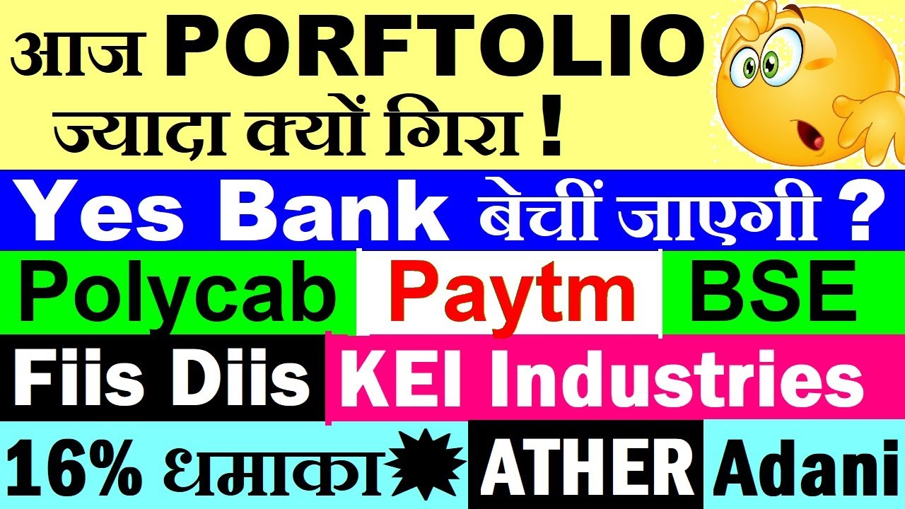 Yes Bank, Polycab, Paytm Why Your Portfolio Tanked