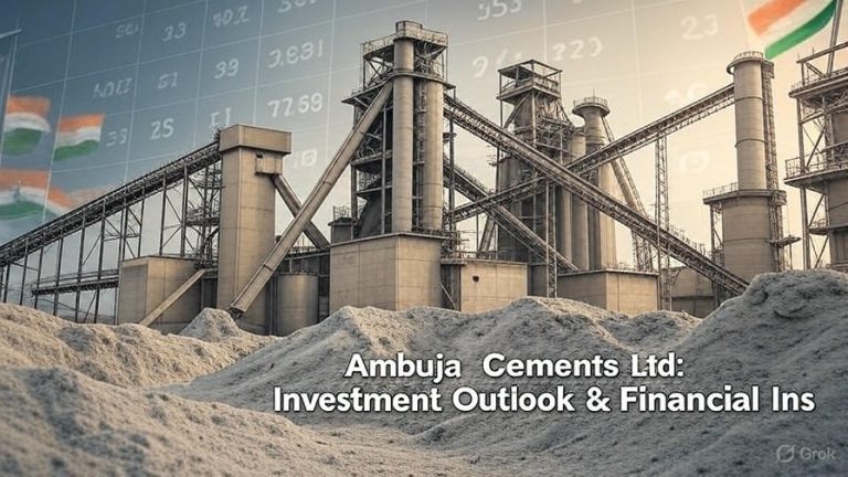 Ambuja Cements Ltd, a flagship company of the Adani Group, stands as one of India’s leading cement manufacturers, listed on the National Stock Exchange (NSE: AMBUJACEM). With an aggressive expansion strategy and a robust market presence, the company has garnered significant attention from investors. This article delivers an in-depth fundamental analysis of Ambuja Cements, leveraging the latest financial data, valuation metrics, growth prospects, risks, and recent developments to provide a clear investment perspective. Spanning financial statements, competitive positioning, and market catalysts, this analysis aims to empower investors with actionable insights. Financial Statements Analysis: Decoding Ambuja’s Fiscal Health Understanding Ambuja Cements’ financial performance is critical to evaluating its investment potential. By dissecting its income statement, balance sheet, and cash flow statement, we uncover the company’s operational efficiency, profitability, and financial stability. Revenue Growth: A Steady Climb with Strategic Expansions Ambuja Cements has demonstrated consistent revenue growth, driven by strategic acquisitions and organic expansion. In FY25, the company reported an annual revenue of ₹35,045 crore, marking a 6% year-over-year (YoY) increase, surpassing its earlier guidance of 4-5% growth. For Q4 FY25, Ambuja recorded revenue of ₹47.80 billion, reflecting a 12.3% YoY rise from ₹42.56 billion and a 7.7% quarter-over-quarter (QoQ) increase from ₹44.40 billion. This robust growth stems from increased cement volumes, supported by acquisitions like Penna Cement and Sanghi Industries, which have bolstered Ambuja’s market share, particularly in South India. The company’s focus on expanding capacity to 140 million tonnes per annum (MTPA) by FY28 underscores its commitment to capitalizing on India’s infrastructure boom. Profitability Metrics: Balancing Margins Amid Cost Pressures Profitability metrics offer insight into Ambuja’s ability to generate returns. In Q4 FY25, the company achieved a net profit of ₹5.32 billion, up 5.98% YoY from ₹5.02 billion and 3.5% QoQ from ₹5.14 billion. However, its EBITDA margin contracted to 16.69% from 18.52% YoY, reflecting rising raw material costs, which increased 9% per tonne in Q3 FY25. Gross Margin: Ambuja’s gross margin remains competitive, supported by cost-saving initiatives like green power adoption and optimized logistics. The company aims to increase green power usage to 60% from 20%, reducing energy costs. Operating Margin: Despite margin pressures from higher raw material costs (up 29% YoY in Q3 FY25), Ambuja’s operating margin benefits from economies of scale and operational efficiencies from its Master Supply Agreement (MSA) with group companies. Net Margin: The net margin remains stable, bolstered by strong volume growth and cost optimization, though it faces challenges from cement price volatility. Earnings Per Share (EPS): A Positive Trajectory Ambuja’s EPS reflects its profitability per share, a key metric for investors. In Q4 FY25, EPS grew modestly, aligning with the net profit increase. Over the past five years, Ambuja’s net income growth has averaged 5.5%, closely matching the industry’s 5.4% average. Analysts project a steady EPS rise, driven by capacity expansions and cost efficiencies, with Morgan Stanley forecasting margin expansion despite weak cement prices. Debt Levels: A Debt-Free Powerhouse Ambuja Cements maintains a strong balance sheet, remaining debt-free after funding acquisitions like Orient Cement through internal accruals. The company’s debt-to-equity ratio is effectively zero, a rare feat in the capital-intensive cement industry. Its interest coverage ratio is robust, supported by consistent cash flows and a cash reserve of ₹4,000-5,000 crore post-Orient Cement acquisition. This financial prudence enhances Ambuja’s resilience against market volatility. Cash Flow Analysis: Robust Liquidity for Growth Ambuja’s cash flow trends underscore its financial health. Operating cash flow remains strong, driven by steady cement demand and efficient working capital management. Free cash flow has improved due to cost-saving measures and reduced capital expenditure intensity following recent acquisitions. The company’s ability to fund expansions internally highlights its cash flow strength, positioning it to pursue further growth without straining liquidity. Valuation Metrics: Is Ambuja Cements a Bargain? Valuation metrics provide a lens to assess whether Ambuja’s stock price reflects its intrinsic value. Comparing these metrics to industry peers offers context for its market positioning. Price-to-Earnings (P/E) Ratio: Attractive Relative to Peers As of November 2024, Ambuja Cements traded at a P/E ratio of approximately 22, lower than industry leader UltraTech Cement’s P/E of around 30. This discount reflects a recent 19% stock price correction over three months, making Ambuja an attractive buy for value investors. Motilal Oswal notes that post-correction, Ambuja’s valuation is compelling, given its strong earnings growth potential. Price-to-Book (P/B) Ratio: Trading Near Book Value Ambuja’s P/B ratio hovers around 2.5, indicating the stock trades at a moderate premium to its book value. This aligns with its subsidiary ACC’s valuation at 9 times EV/EBITDA, close to the replacement value of $90 per tonne. The P/B ratio suggests Ambuja is fairly valued, balancing growth prospects with tangible asset backing. Enterprise Value-to-EBITDA (EV/EBITDA): A Competitive Edge Ambuja’s EV/EBITDA ratio stands at approximately 10, significantly lower than UltraTech Cement’s 15-17, highlighting its undervaluation relative to the industry leader. This metric underscores Ambuja’s operational efficiency and capacity to generate earnings, making it a standout in the cement sector. Dividend Yield: A Modest Reward for Shareholders Ambuja Cements recommended a dividend of ₹2 per share in Q4 FY25, translating to a dividend yield of around 0.4% at current prices. While modest compared to high-dividend sectors, this payout reflects Ambuja’s focus on reinvesting profits into growth initiatives. Analysts expect the dividend payout ratio to remain around 15% over the next three years, supporting long-term shareholder value. Growth Potential & Competitive Positioning: A Leader in the Making Ambuja Cements is well-positioned to capitalize on India’s infrastructure-driven cement demand. Its strategic moves and competitive advantages set the stage for sustained growth. Industry Trends: Riding the Infrastructure Wave India’s cement industry is poised for growth, fueled by government initiatives like the ₹60,000 crore infrastructure projects announced in Budget 2024. Ambuja’s planned capacity expansion to 140 MTPA by FY28 aligns with this demand surge, with analysts projecting 7-8% growth for FY26. The sector’s consolidation trend further favors large players like Ambuja, which can leverage economies of scale. Competitive Advantage: Scale and Strategic Acquisitions Ambuja’s market position is fortified by its scale and acquisition-driven growth. The company’s acquisitions of Penna Cement (14 MTPA), Sanghi Industries (6.1 MTPA), and a 46.8% stake in Orient Cement (₹8,100 crore) have expanded its footprint, particularly in South and North India. Its pan-India market share has risen by 2%, with South India’s share increasing from 8% to 15%. Ambuja’s integrated operations, including captive power plants and limestone reserves, enhance cost efficiency and supply chain reliability. Innovation & R&D: Pioneering Sustainability Ambuja invests heavily in sustainability, targeting 60% green power usage and optimizing logistics through sea transport and dedicated rakes. These initiatives reduce costs and align with environmental, social, and governance (ESG) standards, appealing to socially conscious investors. The company’s focus on cost-saving technologies, such as visi-coolers for market expansion, further strengthens its growth outlook. Management & Leadership: A Proven Track Record Led by Karan Adani, Ambuja benefits from the Adani Group’s strategic vision. The management’s focus on acquisitions, cost optimization, and capacity expansion has driven Ambuja’s transformation into India’s second-largest cement producer. Their ability to execute high-value deals, such as the Orient Cement acquisition, while maintaining a debt-free status, reflects strong leadership. Risk Analysis: Navigating Potential Headwinds Despite its strengths, Ambuja Cements faces risks that could impact its performance. A thorough risk assessment is essential for informed investment decisions. Market Risks: Macroeconomic and Geopolitical Challenges Ambuja operates in a cyclical industry sensitive to macroeconomic factors like inflation and interest rates. Rising fuel prices and weak cement demand pose near-term risks, as noted by Elara Securities. Geopolitical uncertainties, such as trade disruptions, could further pressure raw material costs. However, falling crude oil prices and a moderating Dollar Index may mitigate some volatility. Operational Risks: Supply Chain and Regulatory Hurdles Supply chain disruptions, particularly in raw material procurement, remain a concern, with Q3 FY25 raw material costs rising 29% YoY. Regulatory challenges, including environmental compliance and labor laws, could increase operational costs. Additionally, group company transactions under the MSA have raised concerns about margin impacts, requiring close monitoring. Debt & Liquidity Risks: A Fortress Balance Sheet Ambuja’s debt-free status and substantial cash reserves minimize liquidity risks. Even after funding the Orient Cement acquisition, the company retains ₹4,000-5,000 crore in cash, ensuring financial stability. This positions Ambuja to weather economic downturns and pursue growth opportunities without reliance on external financing. Recent News & Catalysts: Driving Momentum Recent developments highlight Ambuja’s strategic agility and market responsiveness, shaping its investment narrative. Latest Earnings Report: Steady Performance Ambuja’s Q4 FY25 earnings beat expectations, with a 5.98% YoY profit increase and strong volume growth. While EBITDA margins faced pressure, the company’s cost-saving initiatives and capacity additions sustained profitability. Analysts remain optimistic about double-digit earnings growth over the next 2-3 years. Mergers & Acquisitions: Expanding the Empire Ambuja’s acquisition spree, including Penna Cement (₹10,422 crore), Sanghi Industries, and Orient Cement (₹8,100 crore), has solidified its position as a market leader. The Orient Cement deal, funded internally, adds 6 MTPA capacity in North India, enhancing regional diversification. The proposed ₹10,000 crore buyout of HeidelbergCement India further signals Ambuja’s aggressive growth strategy. Regulatory Changes: Navigating Compliance Ambuja faces no significant regulatory hurdles, with BSE and NSE issuing “no objection” letters for its amalgamation with Adani Cementation Ltd in January 2025. The company’s ESG focus aligns with evolving environmental regulations, reducing compliance risks. Major Product Launches: Infrastructure Alignment Ambuja’s Bihar cement-grinding unit, with a ₹1,600 crore investment, targets the state’s growing infrastructure needs, as outlined in Budget 2024. Set to be commissioned by December 2025, this project will add 2.4 MTPA capacity, boosting revenue potential. Investment Outlook & Conclusion: Balancing Opportunity and Caution Ambuja Cements presents a compelling investment case, blending strong fundamentals with strategic growth initiatives. However, investors must weigh both bullish and bearish factors. Bullish Case: A Growth Powerhouse Ambuja’s aggressive capacity expansion, debt-free status, and cost-saving initiatives position it for robust growth. Analysts like Morgan Stanley and Motilal Oswal project a 14-38% upside, with price targets of ₹710-₹775. The stock’s attractive valuation, coupled with India’s infrastructure boom, makes it a strong long-term bet. Bearish Case: Near-Term Headwinds Weak cement prices, rising raw material costs, and market volatility pose near-term risks. The stock’s 19% correction in late 2024 and potential “Death Cross” formation suggest technical weakness. Investors should monitor cement price trends and group company transactions.