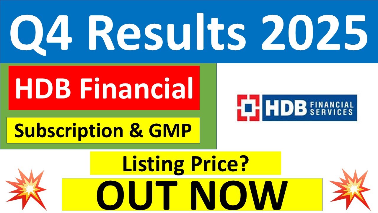 HDB Financial Services Q4 Results 2025 and IPO Insights