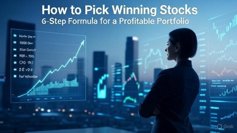Investing in the stock market can feel like navigating a maze with over 5,000 stocks to choose from. How do you narrow down the options to build a portfolio of 20–30 high-quality stocks that deliver consistent returns? The answer lies in a disciplined stock screening process that eliminates low-quality companies and identifies businesses with strong fundamentals. In this comprehensive guide, we’ll walk you through a proven 6-step stock analysis formula to help you pick winning stocks. Whether you’re a beginner or an experienced investor, this strategy will empower you to make informed decisions, minimize risks, and maximize returns. Let’s dive in! Why Stock Screening Matters for Investors Stock screening is the process of filtering stocks based on specific financial and operational criteria to identify companies worth investing in. With thousands of publicly traded companies, manually analyzing each one is impractical. A robust screening strategy saves time, reduces risk, and increases the likelihood of selecting businesses with strong growth potential. By following a systematic approach, you can eliminate up to 95% of underperforming or risky stocks, leaving you with a shortlist of high-quality candidates. This method isn’t about chasing quick wins or speculative bets—it’s about building a portfolio that grows steadily over time. Let’s explore the six steps that form the backbone of this stock analysis formula. Step 1: Filter by Market Capitalization Why Market Cap Matters The first step in stock screening is to focus on companies with a market capitalization of at least $120 million (approximately ₹1,000 crore). Market cap represents the total value of a company’s outstanding shares and is a key indicator of its size and stability. By setting a minimum threshold, you eliminate micro-cap stocks—small companies with market caps below $120 million—that often carry significant risks. Risks of Micro-Cap Stocks Micro-cap stocks are highly volatile and prone to manipulation. Here’s why you should avoid them, especially if you’re not an expert investor: High Volatility: Micro-caps experience wild price swings, making them unpredictable. Low Liquidity: Limited trading volume can trap investors, as it’s hard to buy or sell shares without impacting the price. Higher Fraud Risk: These companies are more susceptible to insider trading, pump-and-dump schemes, and accounting irregularities. Poor Performance: Studies show that nearly half of micro-cap companies fail to grow profits consistently, leading to stagnant or declining stock prices. By applying the $120 million market cap filter, you eliminate about 70% of the 5,000+ stocks in the market, instantly narrowing your focus to larger, more stable companies. While some micro-caps may turn into multibaggers (stocks that deliver exponential returns), the odds are stacked against you. Instead, focus on established businesses with proven track records. Big Companies, Big Returns Large-cap and mid-cap companies can also deliver stellar returns with lower risk. For example, companies like MRF, TVS Motors, and CDSL have delivered 10x–30x returns over the past 10–15 years. By prioritizing stability, you position yourself for consistent growth without gambling on unproven businesses. Step 2: Prioritize Sales Growth The Importance of Revenue Growth A company’s ability to grow its revenue is a critical indicator of its health and future potential. In this step, look for companies with an average sales growth of at least 10% per year over the past five years. This metric, often referred to as Compound Annual Growth Rate (CAGR), measures how consistently a company increases its top line. Why 10% Sales Growth? The 10% threshold aligns with India’s nominal GDP growth rate, which averages around 10% annually (without adjusting for inflation). Since companies report sales growth without inflation adjustments, comparing their performance to nominal GDP growth provides a realistic benchmark. A company growing sales at 10% or more is keeping pace with or outpacing the broader economy, signaling its ability to thrive in competitive markets. Avoiding Stagnant Businesses Companies with sluggish sales growth (below 10%) struggle to generate value for shareholders. Slow revenue growth often indicates declining market share, weak demand, or operational inefficiencies. By focusing on businesses with robust sales growth, you ensure your investments are in companies with momentum and scalability. Long-Term Perspective It’s normal for sales to fluctuate in a single year due to market conditions or one-off events. That’s why we use a five-year average to smooth out anomalies and assess long-term performance. A consistent 10%+ CAGR over five years is a strong sign of a company’s ability to grow sustainably. Step 3: Evaluate Return on Equity (ROE) What Is ROE and Why It Matters Return on Equity (ROE) measures how efficiently a company uses shareholders’ capital to generate profits. It’s calculated as: ROE = (Net Income ÷ Shareholders’ Equity) × 100 In this step, screen for companies with an average ROE of 20% or higher over the past five years. A high ROE indicates that the company is generating strong returns on the money invested by shareholders, making it an attractive investment. Why 20% ROE? As an investor, you likely aim for annual returns of 15% or more from your stock portfolio. By selecting companies with an ROE of 20%, you build in a margin of safety. Even if some companies underperform, your diversified portfolio of 20–30 stocks is more likely to achieve your target returns. Here’s why a 20% ROE is a smart benchmark: Efficiency: Companies with high ROE are efficient at turning capital into profits. Growth Potential: High ROE often correlates with reinvestment opportunities that drive future growth. Margin of Safety: A 20% ROE provides a buffer if a few companies in your portfolio underperform. ROE and Fair Valuation A high ROE alone isn’t enough—you must also buy the stock at a fair price. Overpaying for a high-ROE company can erode your returns. In Step 6, we’ll discuss how to determine a stock’s fair value to ensure you’re getting a good deal. Step 4: Assess Cash Flow from Operations (CFO) vs. Profit After Tax (PAT) Why Cash Flow Matters Profit After Tax (PAT) represents a company’s reported earnings, but it’s not always a reliable indicator of financial health. Some companies inflate profits through aggressive accounting practices, such as booking sales without collecting cash. To avoid falling for such tactics, compare Cash Flow from Operations (CFO) to PAT. In this step, screen for companies where CFO is equal to or greater than PAT over the past five years. A CFO/PAT ratio of 1 or higher indicates that the company’s reported profits are backed by actual cash inflows. Detecting Red Flags A low CFO/PAT ratio can signal accounting manipulation. For example, a company might boost sales in the final quarter by offering lenient credit terms to distributors, only to reverse those sales later. This inflates PAT but doesn’t generate cash, leaving investors vulnerable to losses when the truth emerges. By focusing on companies with strong cash flows, you avoid businesses with questionable accounting practices. A CFO/PAT ratio above 1 is ideal, as it suggests the company is receiving advance payments or managing its cash efficiently. Long-Term Consistency Like other metrics, evaluate CFO/PAT over a five-year period to account for temporary fluctuations. A consistently high ratio is a sign of financial discipline and operational integrity. Step 5: Minimize Debt Risk The Dangers of High Debt Debt can amplify a company’s growth, but it also increases risk. A company with excessive debt may struggle to repay loans, especially during economic downturns, leading to bankruptcy or sharp stock price declines. To mitigate this risk, screen for companies with a Debt-to-Equity (D/E) ratio of 0.5 or lower. Why a Low D/E Ratio? A D/E ratio of 0.5 means the company has $0.50 of debt for every $1 of equity. This conservative threshold minimizes the risk of financial distress. While business schools often teach that a D/E ratio of 2:1 is acceptable, that’s from the perspective of company insiders who have full visibility into operations. As a retail investor, you face information asymmetry, so a stricter standard is warranted. Exceptions for Financial Companies The D/E ratio filter doesn’t apply to banks or financial institutions, as their business models rely on borrowing and lending. For non-financial companies, however, a low D/E ratio is a critical safeguard. Real-World Examples High debt has led to the downfall of several prominent companies: Reliance Communications: Its debt ballooned from ₹2,000 crore to ₹45,000 crore between 2010 and 2016, causing its stock price to plummet from ₹800 to ₹2. Kingfisher Airlines: Vijay Mallya’s airline collapsed under the weight of unpaid loans, leaving investors with significant losses. Videocon and Zee Group: Both faced financial troubles due to excessive borrowing. By prioritizing companies with low debt, you reduce the risk of investing in businesses that could face insolvency. Step 6: Buy at a Fair Price The Importance of Valuation Even the best company can be a bad investment if you overpay for its stock. In this final step, ensure you’re buying stocks at a fair price. One effective method for determining fair value is the Discounted Cash Flow (DCF) analysis, which estimates a company’s intrinsic value based on its future cash flows. Simplifying DCF Analysis DCF calculations can be complex, requiring assumptions about future growth rates, discount rates, and cash flows. Fortunately, modern stock screening tools can simplify this process. For example, some platforms offer built-in DCF calculators that guide you through the inputs and provide a suggested fair value in seconds. Avoiding Overpriced Stocks Buying an overpriced stock reduces your potential returns, even if the company performs well. By combining strong fundamentals (from Steps 1–5) with a fair valuation, you maximize your chances of achieving high returns with lower risk. Diversification for Risk Management No matter how rigorous your screening process, mistakes can happen. To mitigate risk, diversify your portfolio across 20–30 stocks. A concentrated portfolio of 5–10 stocks is risky unless you’re a seasoned investor with decades of experience. Diversification ensures that underperformance by a few stocks doesn’t derail your overall returns. Tools to Streamline Stock Screening Choosing the Right Stock Screener A reliable stock screener is essential for implementing this 6-step formula. Look for platforms that allow you to filter stocks based on market cap, sales growth, ROE, CFO/PAT, D/E ratio, and valuation metrics. Some popular stock screeners include: Finology Ticker: Known for its user-friendly interface and built-in DCF calculator. Screener.in: A free tool with customizable filters for Indian stocks. Yahoo Finance: Offers robust screening options for global markets. Test different platforms to find one that suits your needs. Most screeners offer free versions with basic features, while premium subscriptions unlock advanced tools like valuation calculators. Automating Stock Selection If self-analysis feels overwhelming, consider services that provide curated stock recommendations. For example, some platforms offer expert-vetted stock picks every 12 days, building a diversified portfolio of 30 stocks over a year. These services ensure you invest in high-quality companies at attractive valuations, saving you time and effort. Common Mistakes to Avoid Chasing Multibaggers The allure of multibagger stocks can tempt investors to take excessive risks. While some micro-caps may deliver outsized returns, they’re the exception, not the rule. Focus on companies with strong fundamentals and reasonable valuations instead of gambling on speculative bets. Ignoring Diversification A concentrated portfolio increases your exposure to company-specific risks. Even the best analysis can’t predict black swan events like management fraud or economic crises. Spread your investments across 20–30 stocks to protect your capital. Overpaying for Stocks Buying stocks at inflated prices reduces your margin of safety and caps your returns. Always assess a stock’s fair value before investing, using tools like DCF analysis or price-to-earnings (P/E) ratios. Neglecting Debt High-debt companies are vulnerable to interest rate hikes and economic slowdowns. Stick to businesses with low D/E ratios to safeguard your portfolio. Building a Winning Portfolio By following this 6-step stock analysis formula, you can build a portfolio of high-quality stocks that deliver consistent returns with minimal risk. Here’s a quick recap: Market Cap: Focus on companies with a market cap of $120 million or more. Sales Growth: Select businesses with 10%+ average sales growth over five years. Return on Equity: Prioritize companies with 20%+ average ROE over five years. Cash Flow vs. Profit: Ensure CFO is equal to or greater than PAT. Debt-to-Equity: Choose companies with a D/E ratio of 0.5 or lower (except for financials). Fair Valuation: Buy stocks at or below their intrinsic value. This disciplined approach eliminates 95% of low-quality stocks, leaving you with a shortlist of businesses poised for long-term success. Combine this strategy with diversification and regular portfolio reviews to achieve your financial goals. Take Action Today Ready to start picking winning stocks? Begin by selecting a stock screener and applying the filters outlined in this guide. If you prefer expert guidance, explore curated stock recommendation services to simplify the process. Investing is a journey, and every step you take brings you closer to financial freedom. For additional resources, check out stock screening tutorials, DCF analysis guides, and portfolio management tips available on platforms like Finology, Investopedia, and Moneycontrol. Share this article with fellow investors to help them build better portfolios, and subscribe to our newsletter for more actionable insights. Let’s make smart investing simple and profitable. Start screening stocks today and take control of your financial future!