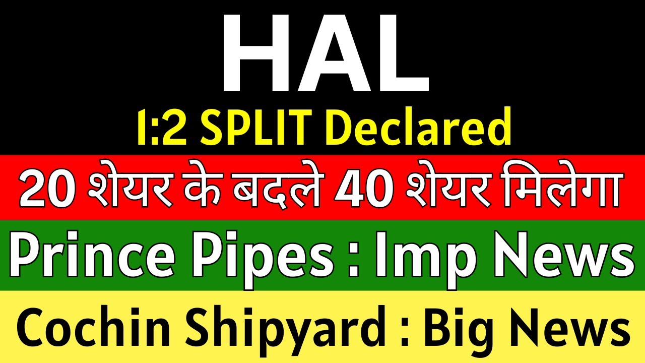 Latest Updates on Prince Pipes, HAL, Cochin Shipyard, and PATEL in 2025
