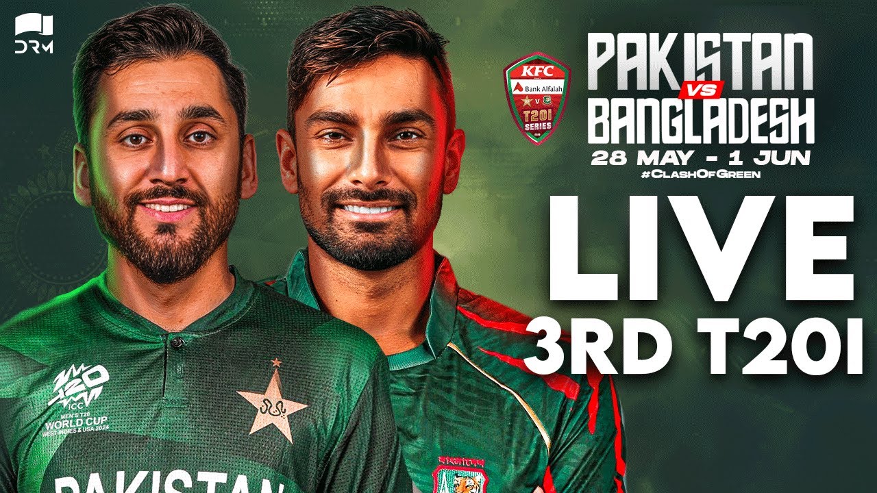 Pakistan vs Bangladesh 3rd T20 Final Match Live