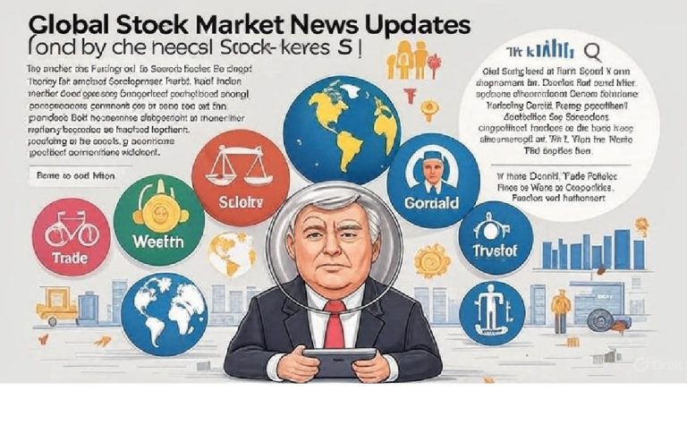 The stock market is a dynamic ecosystem influenced by global economic shifts, geopolitical developments, and local corporate performances. On June 5, 2025, significant updates from the U.S., India, and other global markets shape investor sentiment. This article dives into the latest stock market news, offering a detailed analysis of economic indicators, corporate updates, and investment wisdom to empower retail investors. From U.S. employment data to India’s assertive trade stance, we cover the key events driving markets today. Global Economic Indicators: U.S. Employment and Interest Rates ADP Report Signals Slowing U.S. Job Growth The U.S. private sector employment data, released by ADP, highlights a significant slowdown in hiring for May 2025. The report indicates only 37,000 jobs were added, a sharp decline from April’s 63,000 and March’s nearly 150,000. This marks the slowest hiring pace in recent months, raising concerns about economic momentum. Former President Donald Trump, active on Truth Social, commented on these figures, urging Federal Reserve Chairman Jerome Powell to lower interest rates to stimulate borrowing and economic activity. Trump’s consistent push for rate cuts reflects his belief that a slowing economy needs immediate support. Lower interest rates typically encourage borrowing, boost consumer spending, and support stock market growth. However, the Federal Reserve remains cautious, citing persistent inflation and fluctuating tariff policies as barriers to rate reductions. Investors should monitor these developments closely, as they could influence market volatility and sector performance, particularly in interest-sensitive industries like real estate and financials. U.S. Service Sector Contracts Unexpectedly The U.S. service sector PMI for May 2025 unexpectedly contracted, falling below the 50 threshold that indicates expansion. This contraction, attributed to ongoing tariff uncertainties, signals potential challenges for service-oriented businesses. The drop has sparked discussions about the broader economic impact of trade policies, with markets reacting cautiously. The U.S. 10-year Treasury yield, a key indicator of economic confidence, dipped from 4.45% to around 4.36% following the ADP report and Trump’s comments. This decline suggests increased demand for long-term Treasuries, reflecting investor confidence in economic stability despite the slowdown. For investors, the contracting service sector and falling yields could signal opportunities in defensive stocks, such as utilities and consumer staples, which tend to perform well during economic uncertainty. Geopolitical Tensions and Trade Policies U.S. Doubles Steel and Aluminum Tariffs On June 4, 2025, the U.S. administration announced a significant increase in tariffs on steel and aluminum imports, raising them from 25% to 50%. The United Kingdom, having recently finalized a trade deal, is exempt from these tariffs. This move aims to protect domestic industries but has sparked concerns about escalating trade tensions. Countries like China, a major steel exporter, face increased costs, potentially disrupting global supply chains. The tariff hike complicates ongoing U.S.-China trade negotiations. Trump recently expressed frustration with Chinese President Xi Jinping, noting difficulties in securing a deal. China’s foreign ministry denied reports of planned high-level talks, suggesting a stalemate. These developments could impact commodity prices, particularly in metals, and affect companies reliant on imported materials. India’s Bold Move at the WTO India has taken a significant step by filing a challenge at the World Trade Organization (WTO) against U.S. tariffs on auto components. This marks a rare assertive stance from New Delhi, which has historically maintained quiet diplomacy on trade issues. The challenge targets the 25% U.S. tariffs on auto parts, which India argues violate global trade rules. With a U.S. delegation scheduled to visit India on June 5-6 for trade discussions, the timing of this move underscores India’s growing confidence in global trade forums. This development could strengthen India’s negotiating position, particularly as the 90-day tariff pause nears its end in July. Investors in Indian auto companies, such as Tata Motors and Bajaj Auto, should watch these talks closely, as favorable outcomes could boost export-driven growth. Russia-Ukraine Conflict Escalates The Russia-Ukraine conflict continues to influence global markets, with recent Ukrainian strikes deep inside Russian territory intensifying tensions. Trump revealed a 75-minute discussion with Russian President Vladimir Putin, focusing on the conflict and Iran’s nuclear ambitions. While the conversation was described as constructive, immediate peace remains elusive. Putin warned of a strong response to Ukraine’s airfield attacks, raising fears of further escalation. Geopolitical instability often impacts commodity markets, particularly crude oil and metals. Investors should consider the potential for increased volatility in energy and defense stocks, as well as broader market indices, as these events unfold. Indian Market Updates: Corporate and Economic Developments RBI Monetary Policy Meeting Looms The Reserve Bank of India (RBI), led by Governor Sanjay Malhotra, is set to announce its interest rate decision on June 6, 2025. Market expectations lean toward a 25-basis-point rate cut, with some analysts, including SBI, predicting a bolder 50-basis-point reduction. India’s inflation, currently at 3.2%, remains below the RBI’s 4% target, providing room for monetary easing. A weaker U.S. dollar, with the dollar index correcting from 110 to 98.7, further supports the case for a rate cut, as it strengthens the Indian rupee. A rate cut could stimulate economic growth, benefiting sectors like banking, real estate, and consumer goods. Investors should prepare for potential market rallies, particularly in small- and mid-cap stocks, which often respond strongly to lower interest rates. Rare Earth Metals: A Growing Concern for India’s EV Sector China’s dominance in rare earth metals, controlling 70% of global deposits and 90% of production, poses challenges for India’s electric vehicle (EV) industry. In FY22, India imported 870 tons of rare earth magnets from China, valued at ₹306 crore, a critical component for EV production. China’s tightened export regulations require approvals through its embassy, creating supply chain uncertainties. Indian EV manufacturers, including Tata Motors and Bajaj Auto, have flagged these restrictions as a risk to production. The Indian government is reportedly considering sending a delegation to negotiate with China on rare earth access. Investors in India’s EV sector should remain cautious, as supply disruptions could impact growth. However, long-term opportunities exist as India seeks to diversify its supply chains. Corporate Highlights: Defense and Renewable Energy Bharat Electronics Secures Defense Orders