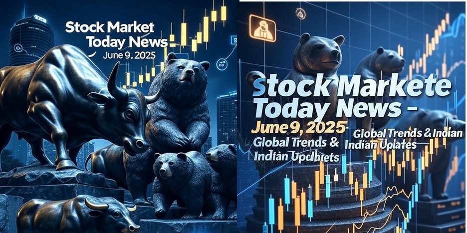 The stock market is a dynamic landscape, constantly shaped by global economic shifts, regional policy changes, and company-specific developments. On June 9, 2025, the financial world is buzzing with critical updates that investors need to know to make informed decisions. From robust U.S. job data to India’s monetary policy shifts and breakthroughs in global trade negotiations, today’s market news offers a wealth of insights. This article dives into the latest stock market trends, key economic indicators, and actionable investment strategies, ensuring you stay ahead of the curve. Global Stock Market Trends: A Positive Outlook The global financial markets are riding a wave of optimism, driven by strong economic data and renewed trade discussions. Let’s explore the key factors influencing markets worldwide on June 9, 2025. U.S. Market Soars on Strong Job Growth The U.S. stock market closed Friday on a high note, fueled by better-than-expected payroll data. According to the latest reports, 1,339,000 jobs were created in May 2025, surpassing forecasts of 1,250,000. This robust job growth signals a healthy economy, as companies continue to hire, reflecting confidence in sustained growth. This positive data has bolstered market sentiment, with major indices recovering from April’s volatility caused by tariff concerns. The strong corporate earnings for Q4 (U.S. Q1) further reinforced this recovery, as companies reported solid results. Investors are now optimistic about future earnings, given the labor market’s stability, with the unemployment rate holding steady at 4.2%. However, the strong economic data has tempered expectations for interest rate cuts. With inflation risks lingering, the U.S. 10-year Treasury yield crossed 4.5% following the jobs report. Higher bond yields remain a concern, as they could increase borrowing costs and impact market valuations. Investors should monitor these yields closely, as they signal potential inflationary pressures tied to tariff policies. U.S.-China Trade Talks Resume Trade negotiations between the U.S. and China are back in the spotlight, with discussions restarting in London on June 9, 2025. These talks aim to address critical issues, including tariffs and the supply of rare earth metals, which are vital for industries like defense and electric vehicles (EVs). China controls 90% of the global rare earth metal supply chain, and recent export restrictions have caused significant disruptions. Recent comments from U.S. leadership indicate progress, with President Trump noting on June 7 that China has resumed rare earth metal exports following high-level discussions. This development is a positive signal for global supply chains, particularly for the U.S. and Europe, which rely heavily on these materials. Investors in technology and EV sectors should watch these negotiations closely, as eased restrictions could boost related stocks. Crude Oil Prices Climb Crude oil prices have also reacted to the positive economic signals. Brent crude crossed $66 per barrel, up from $62, driven by expectations of sustained U.S. economic demand and progress in U.S.-China trade talks. A potential resolution to tariff disputes could further reduce economic slowdown fears, supporting oil prices. Investors in energy stocks may find opportunities in this upward trend, particularly in companies with strong exposure to global markets. Indian Stock Market: RBI’s Bold Moves and Sectoral Impacts India’s financial markets are experiencing significant developments, with the Reserve Bank of India (RBI) making bold policy decisions that could reshape the economic landscape. Here’s a deep dive into the latest updates. RBI’s Surprise Rate Cut and Liquidity Boost On June 6, 2025, the RBI announced a 0.5% interest rate cut and a 1% reduction in the Cash Reserve Ratio (CRR). These moves are designed to inject liquidity into the economy, with estimates suggesting over ₹2 lakh crore will enter the Indian credit market. Lower interest rates are expected to reduce borrowing costs for home and corporate loans, spurring demand and fueling economic growth. The CRR cut allows banks to lend more, as they are required to hold less cash with the RBI. This liquidity boost is a significant boon for the banking sector, which could see increased loan disbursements and improved margins. Stocks like HDFC Bank, ICICI Bank, and SBI are likely to benefit from this policy shift. However, the RBI has shifted its stance to “neutral,” signaling that further rate cuts will depend on economic data, particularly inflation and growth metrics. The RBI projects FY26 GDP growth at 6.5% and inflation at 3.7%, below the 4% target. This cautious approach suggests that investors should temper expectations for additional rate reductions in the near term. India’s 10-Year G-Sec Yield Holds Steady Despite the rate cut, India’s 10-year government security (G-Sec) yield remains stable at around 6.2-6.3%. This stability reflects the RBI’s neutral stance, as markets no longer expect aggressive rate cuts. Investors in fixed-income securities should note that while yields are steady, any unexpected inflation spikes could push them higher, impacting bond prices. Electric Vehicle Sales Surge India’s electric vehicle (EV) sector is witnessing robust growth, with May 2025 sales rising 4% compared to 2.5% in May 2024. Approximately 12,340 electric passenger vehicles were sold in May 2025, up from 8,000 the previous year. This growth underscores increasing consumer adoption and government support for EVs. To address supply chain challenges, particularly for rare earth metals, the Indian government is exploring a ₹1,500 crore incentive scheme for recycling critical minerals used in EV batteries. While India aims to scale its EV production, experts estimate it will take 8-10 years to match China’s capabilities. In the short term, securing supply chains through diplomatic efforts with China remains critical. EV stocks like Tata Motors and Mahindra & Mahindra could benefit from these developments. Stock-Specific Updates: Opportunities and Risks Several companies made headlines on June 9, 2025, with developments that could impact their stock prices. Here’s a breakdown of the key updates. Bajaj Finance: Stock Split and Stake Sale Bajaj Finance announced a 1:2 stock split and a 4:1 bonus issue, with the record date set for June 16, 2025. These moves will make the stock more affordable, increasing its appeal to retail investors. The increased number of shares could also enhance liquidity, potentially driving price momentum. Additionally, Bajaj Finserv, the promoter of Bajaj Finance, sold a 1.79% stake for ₹5,500 crore. The proceeds are expected to fund the acquisition of stakes in Bajaj Allianz General and Life Insurance. Major buyers included ICICI, SBI Mutual Fund, and foreign investors. This strategic move could strengthen Bajaj’s insurance business, making it an attractive long-term investment. Birla Opus vs. Asian Paints: A Competitive Battle Birla Opus Paints filed an anti-trust complaint against Asian Paints with the Competition Commission of India (CCI). The complaint alleges that Asian Paints, with a 52% market share, is pressuring dealers not to stock Birla Opus products and threatening to cut credit lines. Birla Opus, with a 7% market share, is poised to become the second-largest paint company by capacity. This legal battle could create short-term volatility for both stocks. However, Asian Paints’ dominant market position and strong brand equity make it a safer bet, while Birla Opus offers growth potential for risk-tolerant investors. HDFC Bank: Addressing Fraud Allegations Lilavati Hospital’s trust accused HDFC Bank’s CEO, Shashidhar Jagdishan, of financial fraud involving over ₹2 crore. HDFC Bank dismissed the allegations as “outrageous,” claiming they are an attempt to obstruct debt recovery efforts. Given HDFC Bank’s impeccable governance record, investors should approach this news cautiously and await further developments. The stock remains a strong long-term investment due to its robust fundamentals. MCX: Electricity Derivatives Approval The Multi Commodity Exchange (MCX) received approval to launch electricity derivatives, a significant step toward diversifying its offerings. This move could enhance MCX’s revenue streams and attract investors interested in commodity markets. The impact on MCX’s stock will depend on the successful implementation of these contracts. Third-Party Insurance Premium Hike The Indian government is considering an 18-25% increase in third-party motor insurance premiums, as recommended by the Insurance Regulatory and Development Authority of India (IRDAI). This hike aims to address high loss ratios, with companies like New India Assurance reporting 108% and ICICI Lombard at 64%. Higher premiums could improve profitability for insurance companies, making stocks like ICICI Lombard and Bajaj Allianz attractive. JK Cements and Infosys: Strategic Moves JK Cements acquired a 60% stake in Safco Cements, strengthening its presence in Jammu and Kashmir. This acquisition could boost its market share in the region, making it a stock to watch in the cement sector. Infosys received a closure report from GST Intelligence, resolving a ₹32,403 crore pre-show cause notice from the previous year. This positive development removes a significant overhang, potentially driving renewed investor interest in the IT giant. Knowledge Section: The Rising Power of Data Centers One of the most compelling trends shaping global markets is the surging electricity demand from data centers. According to the International Monetary Fund (IMF), data centers now consume more electricity than entire countries like France. By 2030, they are projected to be the fourth-largest electricity consumers globally, driven by the rise of artificial intelligence (AI) and cryptocurrency mining. Comparing Global Electricity Demand China: Consumes 9 terawatt-hours, nearly double the U.S., due to its manufacturing-heavy economy. U.S.: Uses 4 terawatt-hours, despite being the world’s largest economy. India: Approaching 1.8-1.9 terawatt-hours, with rapid growth expected as the economy expands. The exponential growth in data center energy consumption highlights the importance of renewable energy sources. Solar power, in particular, is seeing significant capacity additions in India and globally, driven by both economic and environmental imperatives. Investors should consider opportunities in renewable energy stocks like Adani Green Energy and Tata Power, which are well-positioned to capitalize on this trend. Implications for Investors The rise of data centers underscores the growing importance of electricity as an investment theme. Companies involved in renewable energy, power infrastructure, and data center operations are likely to see strong growth over the next decade. Additionally, the increasing energy demands of AI and crypto-related activities highlight the need for sustainable solutions, making green energy stocks a compelling long-term investment. Key Data to Watch This Week Investors should keep an eye on the following economic indicators and events: India and U.S. CPI Data: Inflation numbers will provide insights into monetary policy directions. India’s IIP Data: Industrial production figures will gauge economic activity. FII Flows: Foreign institutional investor activity has shifted to outflows in June, after strong inflows in May. Monitoring their behavior will be crucial for market sentiment. Trade Deal Updates: Progress in India’s trade negotiations with the U.S., Europe, and Australia could impact specific sectors like EVs and technology. Investment Strategies for June 2025 To navigate the current market environment, consider the following strategies: Focus on Banking Stocks: The RBI’s rate cut and CRR reduction make banking stocks like HDFC Bank, ICICI Bank, and SBI attractive due to improved lending capacity and margins. Explore EV and Renewable Energy: With EV sales rising and renewable energy gaining traction, companies like Tata Motors, Mahindra & Mahindra, and Adani Green Energy offer growth potential. Monitor Trade Developments: Stocks in the technology and EV sectors could benefit from eased rare earth metal restrictions. Keep an eye on companies like Tata Chemicals and Hindalco. Diversify with Insurance Stocks: The proposed third-party insurance premium hike could boost profitability for insurers like ICICI Lombard and Bajaj Allianz. Stay Cautious on Paints: The Asian Paints vs. Birla Opus dispute warrants caution. Asian Paints remains a safer bet, but Birla Opus could offer upside for risk-tolerant investors.