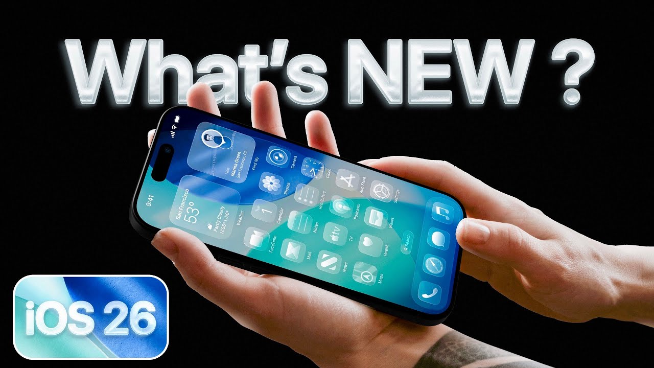 iOS 26 Developer Beta 1, Update with Liquid Glass Design and Enhanced Features