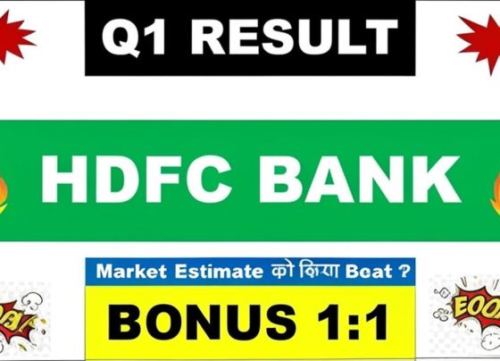 HDFC Bank, a titan in India’s banking sector, unveiled its Q1 FY26 results on July 19, 2025, sparking significant interest among investors and market analysts. The bank reported a standalone net profit of ₹18,155 crore, a 12.2% YoY increase from ₹16,175 crore in Q1 FY25. This performance exceeded market expectations, which had pegged profits at around ₹17,385 crore. Alongside the financial results, the bank’s board approved a special interim dividend of ₹5 per share and a 1:1 bonus share issue, signaling confidence in its financial health and commitment to rewarding shareholders. This comprehensive analysis explores HDFC Bank’s Q1 FY26 financials, including net interest income, profit growth, asset quality, and provisions. We also delve into the significance of the bonus share issuance and dividend declaration, offering insights into what these developments mean for investors and the bank’s strategic direction. Key Financial Highlights of Q1 FY26 HDFC Bank’s Q1 FY26 results reflect a mixed performance, with strong profit growth offset by challenges in net interest margins and rising NPAs. Below, we break down the key financial metrics that shaped the quarter. Total Income Surges to ₹99,200 Crore HDFC Bank reported a total income of ₹99,200 crore in Q1 FY26, a significant 18.5% YoY increase from ₹83,701 crore in Q1 FY25. Compared to the previous quarter (Q4 FY25), which recorded ₹89,487 crore, the bank achieved a 10.8% quarter-on-quarter (QoQ) growth. This robust growth in total income underscores the bank’s ability to expand its revenue streams, driven by strong interest income and gains from the partial stake sale in its subsidiary, HDB Financial Services. Net Interest Income (NII) Grows Modestly Net interest income, a critical measure of a bank’s core lending profitability, rose 5.4% YoY to ₹31,438 crore in Q1 FY26 from ₹29,837 crore in Q1 FY25. However, on a QoQ basis, NII saw a marginal decline of 0.9% from ₹32,065.8 crore in Q4 FY25. This slight dip reflects the pressure on net interest margins (NIMs) due to faster repricing of deposits compared to assets. Analysts had anticipated NII to reach around ₹31,885 crore, making the reported figure slightly below expectations but broadly in line with market forecasts. Net Interest Margin (NIM) Faces Pressure The core net interest margin contracted to 3.35% in Q1 FY26, down from 3.46% in Q4 FY25 and 3.6% in Q1 FY25. This decline stems from the Reserve Bank of India’s (RBI) repo rate cuts in April and June 2025, which impacted the bank’s ability to reprice loans as quickly as deposits. Despite this, HDFC Bank’s management remains optimistic, projecting a recovery in NIMs in FY27 as the credit environment stabilizes. Profit Growth Outpaces Expectations HDFC Bank’s standalone net profit of ₹18,155 crore in Q1 FY26 marked a 12.2% YoY increase, surpassing the market’s average estimate of ₹17,385 crore. On a QoQ basis, profits grew by 3.1% from ₹17,616 crore in Q4 FY25. The strong profit growth was driven by a significant pre-tax gain of ₹9,128 crore from the partial stake sale in HDB Financial Services during its initial public offering (IPO). This gain bolstered the bank’s bottom line, offsetting higher provisions and a slight dip in NII. Consolidated Net Profit Declines On a consolidated basis, however, the bank reported a 1.31% YoY decline in net profit to ₹16,258 crore in Q1 FY26, compared to ₹16,475 crore in Q1 FY25. This divergence between standalone and consolidated figures reflects the varying performance of HDFC Bank’s subsidiaries, particularly HDB Financial Services, which saw its stake reduced to 74.19% post-IPO. Provisions Spike Significantly Provisions and contingencies surged to ₹14,442 crore in Q1 FY26, a 455% YoY increase from ₹2,602 crore in Q1 FY25 and a 352% QoQ jump from ₹3,193 crore in Q4 FY25. This sharp rise includes ₹9,000 crore in floating provisions and ₹1,700 crore in additional contingent provisions. These provisions, not tied to specific risks, act as a countercyclical buffer to strengthen the bank’s balance sheet. The bank’s management emphasized that the credit environment remains benign, and these provisions are a proactive measure to enhance financial resilience. Operating Expenses Rise Moderately Operating expenses for Q1 FY26 increased by 4.9% YoY to ₹17,434 crore from ₹16,621 crore in Q1 FY25. This includes ₹6,158 crore in employee costs and ₹11,276 crore in other expenses. Despite the rise, the bank maintained a cost-to-income ratio of 39.6% (excluding gains from the HDB Financial Services IPO), indicating disciplined expense management. Compared to ₹62,951 crore in Q4 FY25, total expenditure rose marginally to ₹63,467 crore, reflecting controlled cost growth. Asset Quality: A Slight Deterioration HDFC Bank’s asset quality weakened slightly in Q1 FY26, with both gross and net non-performing assets (NPAs) rising compared to the previous year and quarter. Gross NPA Ratio Inches Up The gross non-performing asset (GNPA) ratio stood at 1.40% as of June 30, 2025, up from 1.33% in Q1 FY25 and Q4 FY25. In absolute terms, gross NPAs increased to ₹37,040.8 crore from ₹33,025.69 crore in Q1 FY25, reflecting a 12.1% YoY rise. The bank reported gross NPA additions of ₹6,245 crore in Q1 FY26, compared to ₹5,142 crore in Q4 FY25, indicating a slight uptick in slippages. Net NPA Ratio Also Rises The net NPA ratio increased to 0.47% in Q1 FY26 from 0.39% in Q1 FY25 and 0.43% in Q4 FY25. In absolute terms, net NPAs rose to ₹11,587.5 crore from ₹10,308.5 crore in Q4 FY25. Despite the rise, the bank’s management noted that the credit performance across all segments remains steady, with the increase in NPAs primarily due to seasonality and a low base in the agricultural segment. Capital Adequacy Remains Robust HDFC Bank’s capital adequacy ratio (CAR) improved to 19.88% in Q1 FY26 from 19.33% in Q1 FY25, reflecting a strong capital base. This high CAR provides the bank with ample room to absorb potential shocks and support future growth initiatives. Dividend and Bonus Share Announcements HDFC Bank’s board approved two significant shareholder-friendly moves alongside its Q1 FY26 results: a special interim dividend and a 1:1 bonus share issue. Special Interim Dividend of ₹5 Per Share The bank declared a special interim dividend of ₹5 per equity share, with a record date of July 25, 2025. Eligible shareholders will receive the dividend on August 11, 2025. This move follows the bank’s tradition of rewarding investors, as evidenced by its ₹22 per share dividend for FY25, announced earlier in 2025. The special dividend reflects the bank’s strong liquidity position, bolstered by the ₹10,000 crore gained from the partial stake sale in HDB Financial Services. 1:1 Bonus Share Issue HDFC Bank announced its first-ever bonus share issue in a 1:1 ratio, meaning shareholders will receive one additional equity share for every share held as of the record date, August 27, 2025. This bonus issue aims to enhance the stock’s liquidity and make it more accessible to retail investors. The decision, subject to regulatory and shareholder approval, underscores the bank’s confidence in its long-term growth prospects. Loan and Deposit Growth Trends HDFC Bank’s loan and deposit growth in Q1 FY26 reflect its strategic focus on balancing liquidity and credit expansion post its 2023 merger with Housing Development Finance Corporation (HDFC Ltd.). Gross Advances Grow Steadily Gross advances reached ₹26.53 lakh crore in Q1 FY26, a 6.7% YoY increase from ₹24.87 lakh crore in Q1 FY25. However, on a QoQ basis, advances remained nearly flat, declining by 0.8% from ₹25.08 lakh crore in Q4 FY25. Segment-wise, retail loans grew by 8.1% YoY, small and mid-market enterprise loans surged by 17.1%, while corporate and wholesale loans grew by a modest 1.7%. Overseas advances accounted for 1.7% of the total loan book. Deposits Outpace Loan Growth Total deposits grew by 16.2% YoY to ₹27.64 lakh crore in Q1 FY26 from ₹23.79 lakh crore in Q1 FY25. On a QoQ basis, deposits remained flat compared to ₹23.79 lakh crore in Q4 FY25. Current account and savings account (CASA) deposits rose by 8.5% YoY to ₹9.3 lakh crore, but the CASA ratio slipped to 33.9% from 38.2% in Q1 FY25, indicating a shift towards higher-cost time deposits. The bank’s focus on deposit mobilization aims to reduce its credit-to-deposit ratio, which stood at 96.5% in Q1 FY26, down from over 100% in the previous year. Strategic Implications and Market Outlook HDFC Bank’s Q1 FY26 results highlight its resilience amid a challenging macro environment, characterized by repo rate cuts and competitive pressures in the banking sector. The bank’s strong profit growth, driven by non-interest income, demonstrates its ability to diversify revenue streams. However, the slight decline in NIMs and rising NPAs warrant close monitoring. Management Commentary and Future Guidance During the Q1 FY26 earnings call, HDFC Bank’s management expressed optimism about the bank’s growth trajectory. CFO Srinivasan Vaidyanathan highlighted the bank’s focus on deposit mobilization and improving the credit-to-deposit ratio to pre-merger levels of 85-90% by FY27. The bank anticipates favorable policy actions, such as lower interest rates, to boost consumption and credit demand in the second half of FY26. Management also downplayed recent allegations against the bank and its CEO, describing them as a “non-event” despite media noise. Analyst Perspectives Analysts remain broadly positive on HDFC Bank’s long-term prospects, with most maintaining “buy” ratings. The bank’s robust capital adequacy, strong profit growth, and strategic initiatives like the HDB Financial Services IPO position it well for future expansion. However, concerns about NIM compression and rising NPAs have led some analysts to adopt a cautious stance, with a few assigning “hold” ratings. The consensus target price suggests moderate upside potential, with the stock trading at 2.87 times its book value and a price-to-earnings (P/E) ratio of 19x based on FY25 estimates. Stock Performance and Market Reaction HDFC Bank’s share price closed at ₹1,959 on July 18, 2025, down 1.56% on the National Stock Exchange (NSE). The stock has gained 12% year-to-date in 2025 and 21% over the past year, reflecting positive investor sentiment. The announcement of the bonus issue and special dividend is expected to drive further interest, although the market’s reaction to the Q1 results will hinge on management’s guidance on NIMs and asset quality. Why Invest in HDFC Bank? HDFC Bank’s Q1 FY26 results reinforce its position as a leading player in India’s banking sector. Here are key reasons why investors might consider the stock: Strong Profitability: The 12.2% YoY profit growth and outperformance of analyst estimates highlight the bank’s ability to deliver consistent earnings. Shareholder Rewards: The 1:1 bonus issue and ₹5 special interim dividend enhance shareholder value and signal financial strength. Robust Capital Position: A CAR of 19.88% provides a solid buffer for growth and risk management. Strategic Diversification: Gains from the HDB Financial Services IPO and a focus on deposit growth demonstrate strategic foresight. Market Leadership: With a market capitalization of ₹15,00,917 crore, HDFC Bank remains a cornerstone of India’s financial services sector. However, investors should remain mindful of challenges such as NIM compression, rising NPAs, and regulatory scrutiny, which could impact short-term performance.