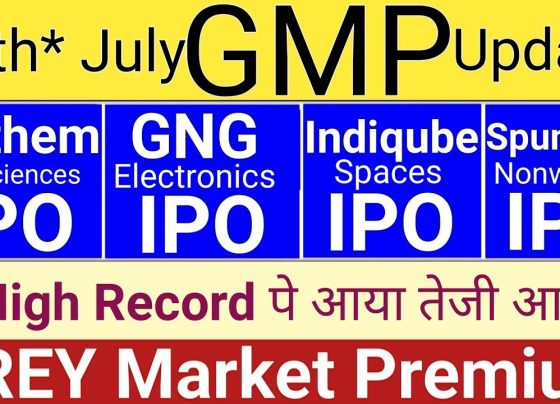 The stock market thrives on opportunities, and Initial Public Offerings (IPOs) remain a golden gateway for investors seeking high returns. In July 2025, the Indian stock market is buzzing with anticipation as several IPOs, including Anthem Biosciences, GNG Electronics, Indiqube Spaces, and Spunweb, prepare to list. The Grey Market Premium (GMP) serves as a critical indicator of investor sentiment and potential listing gains. This comprehensive guide dives deep into the latest GMP trends, subscription rates, and strategic insights for these IPOs, empowering you to make informed investment decisions. With a focus on delivering actionable information, this article explores every facet of these IPOs, ensuring you stay ahead in the dynamic world of stock market investments. What Is Grey Market Premium (GMP) and Why It Matters The Grey Market Premium (GMP) reflects the price at which IPO shares trade in the unofficial grey market before their official listing on stock exchanges like the BSE or NSE. Unlike the regulated stock market, the grey market operates informally, allowing investors to buy and sell IPO shares before listing. GMP acts as a barometer of market sentiment, offering insights into expected listing prices and potential gains. Understanding GMP is crucial because it helps investors gauge demand for an IPO. A high GMP signals strong investor interest, often translating to robust listing gains, while a low or negative GMP may indicate weaker demand. By analyzing GMP trends, investors can strategize their applications, optimize allotment chances, and maximize returns. Spunweb IPO: A Promising SME with Strong GMP Overview of Spunweb IPO Spunweb IPO opened for subscription from July 14 to July 16, 2025, with its listing scheduled for July 21, 2025, on the NSE SME platform. Priced at ₹96 per share, the IPO attracted significant attention, with a minimum application size of 2,400 equity shares, requiring an investment of approximately ₹23,400. Subscription and Market Response The Spunweb IPO witnessed an overwhelming response, with subscription rates soaring across categories: Qualified Institutional Buyers (QIB): Over 165 times High Net-Worth Individuals (HNI): Approximately 364 times Retail Individual Investors (RII): Around 251 times Overall Subscription: 251 times This robust demand underscores the market’s confidence in Spunweb’s growth potential, particularly within the SME segment. Grey Market Premium Insights As of July 20, 2025, Spunweb’s GMP stands at ₹43, suggesting a listing price of approximately ₹139 (₹96 issue price + ₹43 GMP). This translates to a potential listing gain of about 45%, or ₹5,160 per lot. Investors holding two lots could see gains exceeding ₹10,000, assuming the positive momentum continues. Strategic Takeaways The stellar subscription rates and strong GMP indicate Spunweb IPO’s potential for significant listing gains. Investors who secured allotments should monitor market trends closely as the listing date approaches. The SME segment’s growing popularity suggests more such opportunities may emerge, making Spunweb a benchmark for future IPOs. Anthem Biosciences IPO: A Biotech Powerhouse Anthem Biosciences IPO at a Glance Anthem Biosciences IPO, set to list on July 21, 2025, has captured investor attention with its innovative biotech offerings. Priced at ₹570 per share, the IPO requires a minimum application of 26 equity shares, equating to an investment of ₹14,820. Subscription Performance The IPO recorded unprecedented subscription levels: QIB Category: Record-breaking oversubscription HNI Category: Exceptionally high demand Retail Category: Significant participation Overall Subscription: Among the highest in recent IPOs This enthusiastic response highlights Anthem Biosciences’ strong market positioning and investor trust in its growth trajectory. GMP and Listing Expectations The GMP for Anthem Biosciences stands at an impressive ₹163, indicating a listing price of approximately ₹733 (₹570 + ₹163). This suggests a potential listing gain of 28%, or roughly ₹4,200 per lot. The consistent rise in GMP, from ₹155 to ₹163, reflects growing optimism and potential for sustained post-listing momentum. Why Anthem Biosciences Shines The biotech sector’s increasing relevance, coupled with Anthem’s innovative pipeline, positions it as a top contender. Investors should capitalize on the positive GMP and subscription trends, as a strong listing could set the stage for long-term gains. Keeping an eye on post-listing performance will be key to maximizing returns. Indiqube Spaces IPO: A Game-Changer in Co-Working Indiqube Spaces IPO Details Indiqube Spaces IPO, open for subscription from July 23 to July 25, 2025, targets the booming co-working industry. With a face value of ₹1 and an upper price band of ₹237, the IPO requires a minimum application of 63 equity shares, translating to an investment of ₹14,931. The total issue size is ₹700 crore, with 10% allocated to retail investors. Subscription Outlook Given the sizable issue, retail investors may face higher competition for allotments. However, the co-working sector’s growth, driven by hybrid work trends, positions Indiqube as a high-potential investment. The IPO will list on both BSE and NSE, enhancing its visibility. GMP and Listing Potential The current GMP for Indiqube Spaces is ₹40, pointing to a listing price of ₹277 (₹237 + ₹40). This suggests a listing gain of 17%, or approximately ₹2,520 per lot. Employees eligible for the ₹22 discount (₹215 cut-off price) could see even higher returns. Key Dates and Strategy Allotment Date: July 28, 2025 Refund and Share Credit Date: July 29, 2025 Listing Date: July 30, 2025 To maximize allotment chances, retail investors should apply through multiple demat accounts, as the 10% retail allocation may limit individual allotments. The positive GMP and sector tailwinds make Indiqube a compelling opportunity. GNG Electronics IPO: Riding the Electronics Wave GNG Electronics IPO Snapshot GNG Electronics IPO, open from July 23 to July 25, 2025, operates in the fast-growing electronics sector. Priced at ₹237 per share, the IPO requires a minimum application of 63 equity shares, equating to ₹14,931. The issue size of ₹460 crore, with 35% reserved for retail investors, promises strong participation. Subscription Expectations The smaller issue size compared to Indiqube Spaces enhances allotment prospects for retail investors. The electronics sector’s growth, fueled by domestic manufacturing initiatives, positions GNG Electronics for robust demand. Early indications suggest high subscription rates across categories. GMP and Listing Gains The GMP for GNG Electronics is ₹71, indicating a listing price of ₹308 (₹237 + ₹71). This translates to a potential listing gain of 30%, or approximately ₹4,473 per lot. The strong GMP reflects market confidence in the company’s growth prospects. Important Dates Allotment Date: July 28, 2025 Refund and Share Credit Date: July 29, 2025 Listing Date: July 30, 2025 Investment Strategy Retail investors should leverage multiple demat accounts to boost allotment chances, given the high expected subscription. The electronics sector’s momentum and favorable GMP make GNG Electronics a must-watch IPO. How to Maximize IPO Investment Returns Understanding Subscription Dynamics High subscription rates, as seen in Spunweb and Anthem Biosciences, often correlate with strong listing gains. However, oversubscription can reduce allotment chances for retail investors. Applying through multiple demat accounts, as recommended for Indiqube and GNG Electronics, can mitigate this risk. Leveraging GMP for Decision-Making GMP provides a snapshot of market sentiment but isn’t foolproof. Investors should combine GMP analysis with company fundamentals, sector trends, and subscription data. For instance, Anthem Biosciences’ high GMP aligns with its strong biotech credentials, while Indiqube’s moderate GMP reflects its larger issue size. Timing and Application Strategy Applying early in the subscription window can improve allotment chances, especially for oversubscribed IPOs. Additionally, investors should monitor GMP updates daily, as fluctuations can signal shifts in market sentiment. Joining platforms like Telegram groups or following credible stock market channels can provide real-time insights. The Bigger Picture: SME vs. Mainboard IPOs SME IPOs: High Risk, High Reward Spunweb’s success highlights the potential of SME IPOs, which often deliver outsized listing gains due to lower issue sizes and high demand. However, their volatility requires careful risk assessment. Investors should diversify across SME and mainboard IPOs to balance risk and reward. Mainboard IPOs: Stability and Scale Indiqube Spaces and GNG Electronics, as mainboard IPOs, offer greater stability due to their larger issue sizes and broader market appeal. These IPOs attract institutional investors, enhancing post-listing liquidity. However, their larger retail allocations can dilute individual allotments, necessitating strategic applications. Sectoral Trends Driving IPO Success Biotech Boom: Anthem Biosciences The biotech sector’s growth, driven by innovation and healthcare advancements, positions Anthem Biosciences for long-term success. Its high GMP and subscription rates reflect investor confidence in the sector’s resilience and growth potential. Co-Working Surge: Indiqube Spaces The shift to hybrid work models has fueled demand for co-working spaces, making Indiqube a timely investment. Its IPO’s success will hinge on its ability to capture market share in this competitive yet expanding sector. Electronics Growth: GNG Electronics India’s push for domestic electronics manufacturing aligns with GNG Electronics’ growth strategy. The sector’s favorable policies and rising consumer demand bode well for the IPO’s performance. Risks and Considerations for IPO Investors Market Volatility IPO performance can be influenced by broader market conditions. Investors should monitor macroeconomic trends, such as interest rate changes or geopolitical events, which could impact listing gains. Allotment Challenges High subscription rates, while indicative of demand, can reduce allotment chances. Strategic applications through multiple accounts and early submissions can improve outcomes. Post-Listing Performance While GMP predicts listing gains, post-listing performance depends on company fundamentals and market conditions. Investors should evaluate long-term potential before holding shares beyond the listing day.