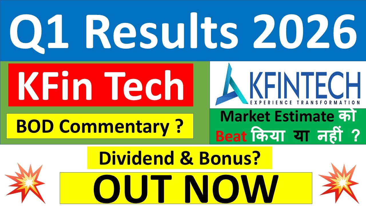 Kfintech Share price, Q1 Results and Fundamental Analysis