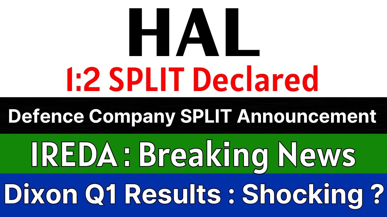 Stock Market Updates: IREDA, HAL, and Dixon Technologies in Focus