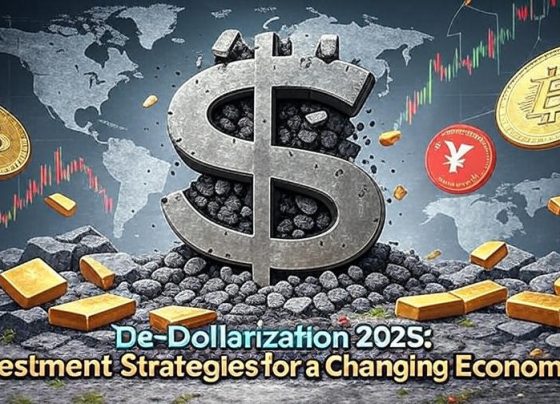 The global financial landscape is undergoing a significant transformation, with the concept of de-dollarization gaining traction. De-dollarization refers to the gradual shift away from the U.S. dollar as the world's primary reserve currency. This phenomenon is driven by various factors, including geopolitical tensions, economic policies, and the emergence of alternative financial systems. For investors, understanding de-dollarization is crucial for navigating the complexities of a shifting economic order. In this comprehensive guide, we’ll explore what de-dollarization means, its causes, and its potential impact on global markets. More importantly, we’ll provide actionable investment strategies tailored for beginners, intermediate investors, and seasoned professionals to thrive in this evolving environment. By the end, you’ll have a clear roadmap to safeguard and grow your wealth amidst the uncertainties of a de-dollarized world. What Is De-Dollarization? De-dollarization is the process by which countries reduce their reliance on the U.S. dollar for international trade, reserves, and financial transactions. Historically, the U.S. dollar has been the cornerstone of global finance, used in over 88% of foreign exchange transactions and constituting 57% of global forex reserves. Its dominance stems from the United States’ economic power, political stability, and the dollar’s role in facilitating international trade. However, recent developments have prompted nations to question the dollar’s reliability. Factors such as U.S. monetary policies, geopolitical sanctions, and the rise of alternative currencies are driving this shift. For instance, events like the Russia-Ukraine conflict in 2021 highlighted vulnerabilities in the dollar-based financial system, as sanctions restricted Russia’s access to the SWIFT payment system, prompting countries like Russia, China, and India to diversify their reserves into assets like gold. Why Is De-Dollarization Happening? Several key factors are fueling the de-dollarization trend: Geopolitical Tensions: Sanctions and trade restrictions imposed by the U.S. have pushed countries to seek alternatives to the dollar to maintain financial independence. Excessive Money Printing: The U.S. has significantly increased its money supply, raising concerns about inflation and the dollar’s long-term value. Rise of Alternative Currencies: Nations like China are promoting their currencies, such as the yuan, for international trade, while digital currencies like Bitcoin are gaining traction. Declining Trust in U.S. Bonds: Countries like Japan and China, traditionally major buyers of U.S. treasuries, are reducing their purchases, signaling a shift in confidence. While the dollar remains dominant, its share in global transactions is gradually declining, prompting investors to rethink their strategies. The Global Economic Impact of De-Dollarization De-dollarization has far-reaching implications for global economies. As countries diversify away from the dollar, they are increasing their holdings of alternative assets like gold, cryptocurrencies, and other currencies. This shift could lead to increased volatility in currency markets and affect global trade dynamics. The Dollar’s Current Standing Despite the de-dollarization trend, the U.S. dollar remains the world’s leading currency. According to the Dollar Dominance Monitor, the dollar accounts for: 57% of global forex exchange reserves. 54% of global export transactions. 88% of foreign exchange transactions. In contrast, the euro, the second most dominant currency, holds only 20-31% across these metrics, while the Chinese yuan lags significantly at 2-7%. This data underscores the dollar’s entrenched position, but the gradual decline in its dominance signals a need for proactive investment strategies. Challenges of Replacing the Dollar Replacing the U.S. dollar as the world’s reserve currency is no small feat. Several contenders have emerged, but each faces significant hurdles: Gold: While gold is a popular hedge against currency devaluation, its use as a global currency is limited by logistical challenges and historical inefficiencies, as seen during the gold standard era pre-1970s. Cryptocurrencies: Bitcoin and other digital currencies have gained popularity as decentralized alternatives, but government regulations and volatility make them unlikely to replace the dollar soon. Chinese Yuan: China’s growing economic influence makes the yuan a contender, but its association with centralized control and lack of global trust hinder its adoption. Other Currencies: Currencies like the euro or Indian rupee lack the economic scale or political unity to challenge the dollar’s dominance. Given these challenges, the dollar is likely to retain its prominence in the near term, but its value may weaken, creating opportunities for savvy investors. Investment Strategies for a De-Dollarized World To navigate the uncertainties of de-dollarization, investors must adopt diversified and forward-thinking strategies. Below, we outline tailored approaches for three investor types: beginners, intermediate, and advanced. Strategies for Beginner Investors For those new to investing, simplicity and diversification are key. Here’s a straightforward plan to protect and grow your wealth: Allocate 33% to U.S. Dollar-Denominated Assets Despite de-dollarization concerns, U.S. assets remain a strong investment due to their liquidity and global demand. Consider investing in U.S. stock market indices like the S&P 500 or Nasdaq (e.g., QQQ ETF), which have historically delivered 15% annual returns in dollar terms compared to 8.5% for Indian markets when adjusted for currency depreciation. These assets provide stability and growth potential. Invest 33% in Dollar Hedges Hedge against dollar volatility by allocating a portion of your portfolio to assets like gold or Bitcoin. Gold has seen significant price increases as countries stockpile reserves, while Bitcoin has shown a negative correlation with the dollar, rallying when the dollar weakens. For example, Bitcoin purchased at $85,000 in recent years has appreciated significantly. Diversify with Global Indices (33%) Explore opportunities in global markets, particularly in regions like Southeast Asia or the Middle East. Indices in countries like Thailand or Vietnam are benefiting from increased trade and economic growth. These markets offer diversification and potential upside as they strengthen against the dollar. Practical Tips for Beginners Start Small: Use low-cost ETFs to gain exposure to U.S. and global markets without needing extensive research. Automate Investments: Set up systematic investment plans (SIPs) to build wealth gradually. Educate Yourself: Join investment communities or follow macroeconomic trends to understand market dynamics. Strategies for Intermediate Investors Intermediate investors, or “smart investors,” can build on the beginner strategy by incorporating market timing and selective investments: Time U.S. Market Entries Monitor U.S. indices for dips, such as when they trade 10-15% below their all-time highs. For instance, the semiconductor index recently traded 15% below its peak, presenting a buying opportunity. Timing these dips can enhance returns, as demonstrated by a $1 million investment in U.S. stocks during an April dip yielding 25-30% gains. Explore Emerging Markets Look beyond traditional markets to regions like Southeast Asia, where countries like Thailand are strengthening their currencies through proxy exports. Investing in regional ETFs or funds can capture this growth. Avoid Low-Yield Investments Steer clear of long-term, low-return options like India’s Provident Fund (PF) or National Pension System (NPS), which yield 8-8.5% annually against 5.5-6% inflation. These returns fail to outpace inflation, making them unsuitable for wealth growth. Practical Tips for Intermediate Investors Track Market Cycles: Use tools like the Dollar Index (DXY) to gauge dollar strength and identify entry points. Diversify Across Asset Classes: Combine equities, commodities, and cryptocurrencies to mitigate risk. Stay Informed: Follow global economic news to anticipate shifts in currency and trade dynamics. Strategies for Advanced Investors Advanced or “wise” investors with significant capital and experience can adopt sophisticated strategies to optimize returns: Optimize Taxes Tax efficiency is critical for preserving wealth. Explore tax-advantaged accounts or relocate investments to jurisdictions with favorable tax regimes, such as Dubai or Singapore. Reduce Cost of Living Consider relocating to cost-effective regions like Thailand or Vietnam, where living expenses are lower than in Indian metro cities. This can free up capital for investment while maintaining or improving quality of life. Be a Contrarian Investor Capitalize on market volatility by buying undervalued assets during downturns. For example, purchasing U.S. stocks during market corrections or investing in emerging markets during periods of pessimism can yield significant returns. Practical Tips for Advanced Investors Leverage Data: Use tools like the Dollar Dominance Monitor to track currency trends and make informed decisions. Build a Global Portfolio: Diversify across multiple asset classes and geographies to hedge against currency risks. Stay Agile: Be prepared to pivot strategies based on geopolitical and economic developments. The Role of the U.S. in Maintaining Dollar Dominance Despite de-dollarization, the U.S. is actively working to maintain its currency’s prominence. Strategies include: Leading in Technology: The U.S. is pushing innovation in AI and technology, with companies like Nvidia becoming economic powerhouses. Nvidia’s market cap rivals the GDP of major economies, making it a magnet for foreign investment. Crypto Reserve Creation: The U.S. is exploring cryptocurrency reserves, positioning itself as a leader in the digital asset space. Soft Power: The U.S. leverages its reputation as a land of opportunity and freedom to attract global capital, unlike competitors like China, which face trust issues. These efforts ensure that U.S. dollar-denominated assets, such as stocks and real estate, remain attractive to foreign investors, supporting the dollar’s value. Currency Depreciation and Inflation: A Broader Perspective De-dollarization is just one part of a broader trend: currency depreciation due to inflation. Globally, currencies are losing purchasing power as governments print money to stimulate economies. In India, for example: Food inflation has surged since 2021. Medical inflation averages 12-14% annually. This erosion of purchasing power underscores the need for investments that outpace inflation. Assets like U.S. stocks, gold, and Bitcoin offer potential hedges, while low-yield options like fixed deposits fail to keep up. How to Monitor De-Dollarization Trends To stay ahead, investors should track key indicators: Dollar Index (DXY): Measures the dollar’s strength against a basket of major currencies. Recent corrections since 2022 indicate volatility but not collapse. Dollar Dominance Monitor: Tracks the dollar’s share in global reserves, exports, and forex transactions. Global Economic News: Follow developments in U.S. monetary policy, trade agreements, and geopolitical events. Resources like the Dollar Dominance Monitor website provide real-time data to inform investment decisions.