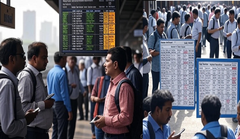 Central Railway Mega Block for Central, Western, and Harbour Lines