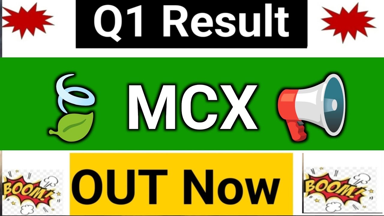 MCX Q1 Results 2026: Stellar Financial Performance and Strategic Stock Split Unveiled