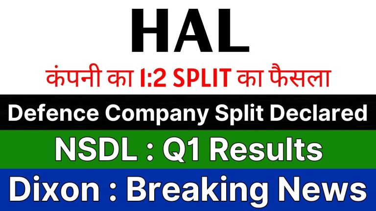 Market Updates on NSDL, BEML, Dixon Technologies, and HAL in Focus