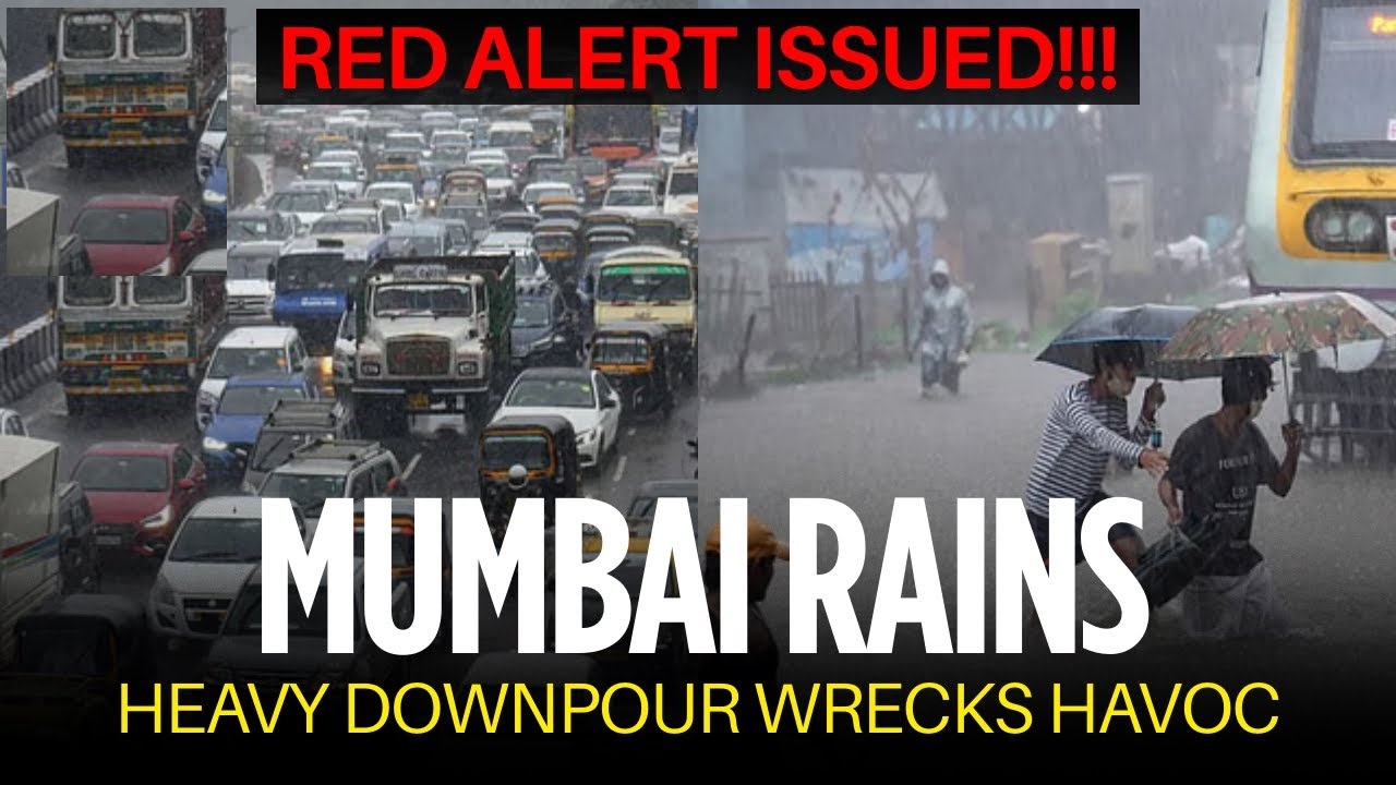 Mumbai Red Alert: Latest Updates on Heavy Rainfall Crisis 19th August 2025