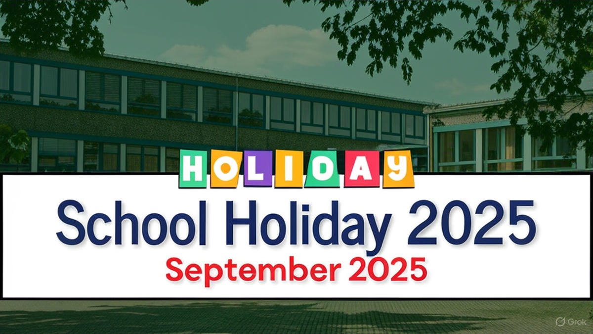 School Holiday in September 2025 due to Rainfall and Floods