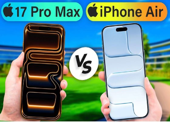 Apple has once again pushed the boundaries of smartphone engineering with the introduction of the iPhone Air, the company's thinnest iPhone ever created at just 5.6mm thick. This groundbreaking device combines pro-level performance with an impossibly slim design, marking a significant departure from traditional iPhone form factors and establishing an entirely new category in Apple's smartphone lineup. Breakthrough Design: Engineering the Impossible Ultra-Thin Construction with Titanium Excellence The iPhone Air represents a quantum leap in smartphone design philosophy, achieving an unprecedented thickness of just 5.6mm while maintaining structural integrity and durability. The device utilizes a grade 5 titanium frame with an elegant high-gloss mirror finish, making it not only the thinnest iPhone ever but also one of the most durable. At just 165 grams, the iPhone Air is remarkably lightweight despite its large 6.5-inch display, making it more portable than any previous iPhone model. The iPhone Air shown in five distinct colors: Sky Blue, Light Gold, Cloud White, and Space Black The engineering marvel extends to Apple's innovative camera plateau design on the back, which houses the cameras, speaker, and Apple silicon chips. This precision-milled plateau maximizes internal space for the battery while maintaining the device's ultra-slim profile. The plateau design represents a fundamental shift in iPhone architecture, enabling Apple to pack pro-level components into an impossibly thin chassis. iPhone 17 Series Thickness Comparison - iPhone Air Leads as the Thinnest Model Advanced Ceramic Shield Protection Apple has introduced Ceramic Shield 2 technology for the front cover, providing 3x better scratch resistance compared to previous generations. For the first time in iPhone history, Ceramic Shield now protects the back of the device, including the camera plateau, delivering 4x better resistance to cracks than previous iPhone back glass. This dual-layer protection system ensures the iPhone Air maintains its pristine appearance despite its delicate profile. Powerhouse Performance: A19 Pro Chip Excellence MacBook Pro-Level Computing Power The iPhone Air is powered by Apple's cutting-edge A19 Pro chip, which Apple boldly claims delivers "MacBook Pro levels of compute in an iPhone". This remarkable assertion represents the first time Apple has compared iPhone performance to MacBook capabilities, signaling a significant leap in mobile computing power. The A19 Pro features a 6-core CPU with two performance cores and four efficiency cores, delivering the fastest CPU performance in any smartphone. The chip's 5-core GPU includes Neural Accelerators built into each GPU core, providing up to 3x more peak GPU compute compared to the previous generation. This architecture enables seamless handling of graphics-intensive applications, AAA gaming, and advanced AI workloads directly on the device. Early benchmark results suggest the A19 Pro delivers 13-15% faster multi-core CPU performance and 15% faster GPU performance compared to the A18 Pro. Revolutionary Wireless and Cellular Technology The iPhone Air introduces two groundbreaking Apple-designed chips: the N1 wireless networking chip and the C1X cellular modem. The N1 chip enables Wi-Fi 7, Bluetooth 6, and Thread connectivity, improving performance and reliability for features like Personal Hotspot and AirDrop. The C1X modem represents Apple's continued push for chip independence, offering 2x faster performance than the previous C1 modem while consuming 30% less energy. Advanced Camera System: Redefining Mobile Photography 48MP Fusion Main Camera with Computational Excellence Despite its ultra-thin profile, the iPhone Air incorporates a powerful 48MP Fusion Main camera that functions as multiple advanced cameras in one. The camera supports both 1x and 2x zoom capabilities through computational photography, effectively providing 28mm and 35mm focal lengths without requiring additional physical lenses. This innovative approach allows the iPhone Air to maintain its slim profile while delivering exceptional image quality comparable to multi-camera systems. Various color options of the iPhone Air showing front display and back camera design with a single large lens and sleek finish The camera system supports 4K 60fps Dolby Vision recording, ensuring professional-grade video capture capabilities. Apple's updated Photonic Engine captures enhanced detail in low-light conditions while improving color accuracy across all shooting scenarios. The system also supports next-generation portraits with Focus Control, automatically capturing depth information that can be adjusted post-capture. Revolutionary 18MP Center Stage Front Camera The iPhone Air features an innovative 18MP Center Stage front camera that transforms selfie photography and video calling experiences. This advanced front-facing camera automatically adjusts the field of view and can rotate from portrait to landscape without moving the iPhone. When multiple people enter the frame, the camera intelligently expands the field of view to ensure everyone is captured in group selfies. The Dual Capture feature allows simultaneous recording with both front and rear cameras, enabling content creators to capture multiple perspectives in a single recording session. This capability is particularly valuable for social media content creation and professional video applications. iPhone camera app interface showing selfie mode with focus on two faces against a scenic outdoor background, illustrating advanced camera features Display and User Experience Excellence 6.5-Inch Super Retina XDR with ProMotion The iPhone Air features a stunning 6.5-inch Super Retina XDR display with ProMotion technology supporting adaptive refresh rates up to 120Hz. The display delivers 3,000 nits peak outdoor brightness – the highest ever achieved on an iPhone – ensuring excellent visibility even in direct sunlight. The Always-On display efficiently adjusts down to 1Hz when not in use, optimizing battery consumption while maintaining essential information visibility. The display offers 2736×1260-pixel resolution at 460 pixels per inch, delivering sharp, vibrant visuals for all content types. The integration of Dynamic Island provides intuitive access to ongoing activities and notifications, maintaining Apple's signature user experience design language. Enhanced Battery Life and Charging Despite its ultra-thin profile, the iPhone Air delivers impressive 27 hours of video playback on a single charge. Apple has developed a dedicated iPhone Air MagSafe Battery ($99) that extends usage to up to 40 hours of video playback, addressing concerns about battery life in such a slim device. The Adaptive Power mode in iOS 26 intelligently conserves power when needed, further extending battery performance. The device supports 50% charge in 30 minutes with a 20W or higher power adapter, though wireless charging is limited to 20W speeds compared to 25W on other iPhone 17 models. This slight compromise in charging speed is offset by the device's overall power efficiency improvements. Market Positioning and Availability Premium Pricing with Pro Features The iPhone Air starts at $999 for 256GB storage, positioning it between the standard iPhone 17 ($799) and iPhone 17 Pro ($1,099). Storage options include 256GB, 512GB, and 1TB configurations, providing flexibility for different user needs. This pricing strategy reflects Apple's positioning of the iPhone Air as a premium device that offers pro-level performance in a unique form factor. The device is available in four elegant finishes: Sky Blue, Light Gold, Cloud White, and Space Black. These color options emphasize the device's premium positioning and aesthetic appeal. Global eSIM-Only Approach The iPhone Air represents Apple's boldest move toward a completely eSIM-only design globally, with no physical SIM card tray. This decision enables Apple to utilize the space typically occupied by the SIM tray for additional battery capacity, contributing to the device's impressive battery life despite its slim profile. The device supports dual eSIM functionality with two active eSIMs and can store eight or more eSIM profiles. Technical Limitations and Trade-offs 5G and Connectivity Considerations The iPhone Air's ultra-thin design necessitates certain compromises, particularly in 5G connectivity. Unlike other iPhone 17 models that support both sub-6GHz and mmWave 5G, the iPhone Air is limited to sub-6GHz 5G only. While this doesn't significantly impact everyday usage, users in areas with mmWave 5G infrastructure may experience slower peak speeds compared to Pro models. The device also features USB 2 speeds (up to 480 Mbps) through its USB-C connector, compared to USB 3 speeds on Pro models. This limitation may affect users who frequently transfer large files via cable connection. Camera System Compromises To achieve its remarkable thinness, the iPhone Air features a single-lens rear camera system compared to the dual or triple camera arrays found on other iPhone 17 models. While the 48MP Fusion camera delivers excellent results and computational 2x zoom, users seeking ultra-wide or dedicated telephoto capabilities will need to consider the standard iPhone 17 or Pro models. Conclusion: Revolutionary Design Meets Pro Performance The iPhone Air represents Apple's most ambitious smartphone design in years, successfully combining pro-level performance with unprecedented portability. The device challenges traditional smartphone form factors while maintaining the premium features and capabilities users expect from Apple's flagship products. With its A19 Pro chip, advanced camera system, and titanium construction, the iPhone Air establishes itself as a compelling option for users who prioritize design innovation without sacrificing performance. The iPhone Air's introduction marks a significant evolution in Apple's product strategy, creating a new category that bridges the gap between standard and professional iPhone models. For users seeking the ultimate combination of portability, performance, and premium materials, the iPhone Air represents a groundbreaking achievement in smartphone engineering that will likely influence the entire industry's approach to mobile device design. Comparison between the iPhone 17 Pro Max and iPhone Air highlighting a specs battle Available for pre-order starting Friday, September 12, with general availability beginning September 19, the iPhone Air is poised to redefine user expectations for what's possible in smartphone design.