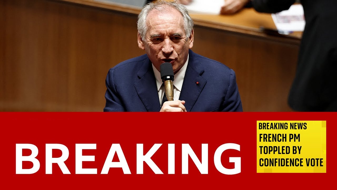 French Government Collapses as MPs Vote to Oust Prime Minister