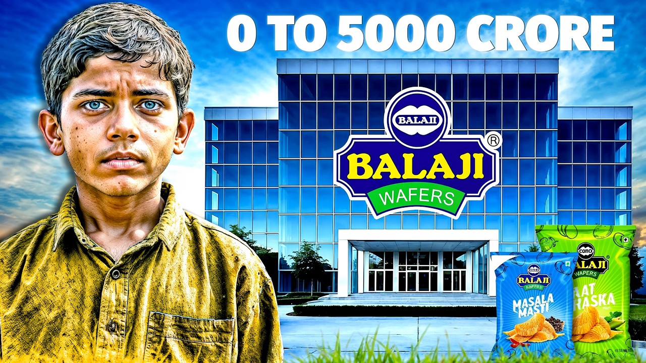 How a Poor Farmer Boy made 5000 Crore Company Balaji Wafers