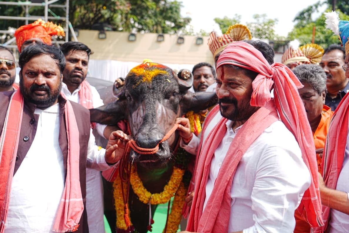 CM Revanth Reddy Ignites Hope at Sadar Festival 2025