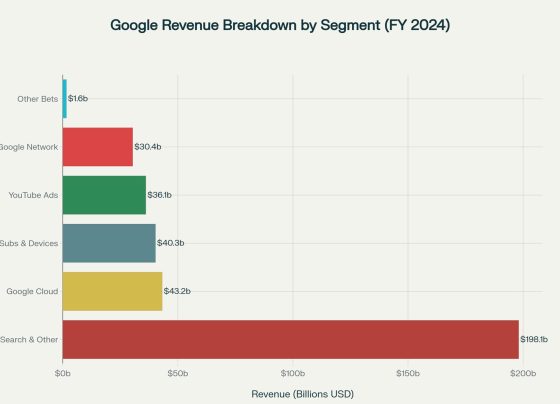 Google Share Price: Comprehensive Analysis, Performance & Investment Outlook for 2024-2025 Google's parent company, Alphabet Inc., has demonstrated remarkable market performance through October 2025, with its stock price surging over 52% in the past year and maintaining strong momentum amid the artificial intelligence revolution. As of October 24, 2025, Alphabet Class A shares (GOOGL) trade at approximately $250.46, while Class C shares (GOOG) stand at $253.73, representing a significant recovery from 52-week lows and positioning the technology giant among the world's most valuable companies with a market capitalization exceeding $3 trillion. This comprehensive analysis examines Google's share price dynamics, financial performance, revenue drivers, analyst perspectives, and investment considerations for stakeholders navigating the evolving digital landscape.​ Google (Alphabet) stock price performance from January 2024 to October 2025, showing significant growth trajectory with notable volatility in early 2025 Understanding Alphabet's Stock Structure and Current Valuation Alphabet operates through a dual-class share structure that provides investors with different options for participating in the company's growth trajectory. Class A shares (GOOGL) carry voting rights, while Class C shares (GOOG) do not, though both track the company's underlying business performance closely. The current price differential between these share classes remains minimal, typically within a few dollars, allowing investors flexibility based on their governance preferences.​ The company's valuation metrics reveal a stock trading at approximately 25.7 to 27.14 times trailing twelve-month earnings, with earnings per share of $9.39 as of the most recent reporting period. This price-to-earnings ratio positions Google more favorably than several technology peers, trading below Microsoft's 39x multiple while maintaining comparable growth prospects. The stock's forward P/E ratio of approximately 20.37 to 25.35 suggests market confidence in continued earnings expansion driven by artificial intelligence integration and cloud computing acceleration.​ Alphabet's market capitalization of $3.06 trillion as of October 2025 ranks it as the fourth most valuable publicly traded company globally, trailing only Microsoft, Apple, and Nvidia in total market value. This valuation reflects not merely the company's current profitability but also investor expectations regarding its competitive positioning in transformative technologies including generative AI, cloud infrastructure, autonomous vehicles through Waymo, and quantum computing initiatives.​ Stock Price Performance: Historical Trends and Recent Momentum Google's share price has exhibited substantial volatility and impressive long-term appreciation since its 2004 initial public offering. The stock reached an all-time high of $257.87 on October 16, 2025, before experiencing modest consolidation to current levels. This represents a dramatic recovery from the 52-week low of $140.53 recorded in early 2024, demonstrating the stock's capacity for significant price swings based on market sentiment, regulatory developments, and financial performance.​ The year-to-date performance for 2025 shows Alphabet shares gaining approximately 31.19%, substantially outperforming the broader S&P 500 index. This strong performance accelerated particularly in the second half of 2025, with the stock advancing from approximately $180 in early spring to surpass $255 by September, driven by robust second-quarter earnings that exceeded analyst expectations across search advertising, YouTube revenue, and cloud computing segments.​ Historical analysis reveals that Alphabet stock has delivered cumulative returns exceeding 206% over the past five years, though annual performance has varied considerably. The stock gained 57.11% in 2023, followed by 36.95% appreciation in 2024, establishing a pattern of strong recovery following the challenging 2022 period when shares declined 38.84% amid broader technology sector weakness and concerns about advertising market softness.​ Technical analysis indicators as of October 2025 paint a bullish picture for the stock's near-term trajectory. The 50-day moving average of $246.30 trading above the 200-day moving average of $195.60 creates a "golden cross" pattern typically associated with continued upward momentum. The Relative Strength Index (RSI) reading of approximately 57-58 indicates neutral conditions, suggesting the stock is neither overbought nor oversold at current levels. Key resistance levels appear at $255-257, corresponding to recent highs, while support zones exist around $245-247 and more significantly at $235.​ Financial Performance: Revenue Growth and Profitability Expansion Alphabet's financial performance in 2024 and continuing into 2025 demonstrates the company's ability to generate substantial revenue growth while expanding profit margins across key business segments. For fiscal year 2024, Alphabet reported total revenues of $350.02 billion, representing 13.87% year-over-year growth from the previous year's $307.39 billion. This revenue expansion was accompanied by net income of $100.12 billion, marking a 35.67% increase in profitability and solidifying Alphabet's position among the world's most profitable corporations.​ The third quarter of 2024 proved particularly strong, with consolidated revenues reaching $88.3 billion, up 15% year-over-year in reported currency and 16% in constant currency terms. Operating income surged 34% to $28.5 billion during this period, while operating margin expanded by 4.5 percentage points to 32%, demonstrating improved operational efficiency alongside revenue growth. Diluted earnings per share increased 37% to $2.12, substantially exceeding the consensus analyst estimate of $1.85 and highlighting the company's earnings momentum.​ Performance continued strongly into 2025, with first-quarter revenues of approximately $90.5 billion growing 12% year-over-year, and second-quarter revenues of $96.4 billion expanding 14% compared to the prior-year period. The company achieved record quarterly net income of $34.54 billion in Q1 2025, followed by $28.19 billion in Q2 2025, both reflecting substantial profitability despite increased capital expenditures for artificial intelligence infrastructure.​ Alphabet's cash generation capabilities remain exceptional, with the company producing approximately $73 billion in free cash flow during 2024 and projected to generate $80 billion in 2025. This robust cash flow supports the company's capital allocation strategy encompassing dividend payments, share repurchases totaling $70 billion authorized in 2024, and aggressive investments in AI and cloud infrastructure exceeding $85 billion annually.​ Revenue Breakdown: Diversified Business Segments Driving Growth Alphabet's revenue distribution across major business segments in 2024, with Google Search & Other generating the largest share at $198.1 billion Google's revenue streams exhibit substantial diversification across multiple high-growth segments, providing resilience against market fluctuations in any single business area. Google Search & Other remains the dominant revenue generator, contributing $198.1 billion in 2024, representing 56.6% of total revenues despite increasing competition from AI-powered search alternatives. This segment grew 13% year-over-year, demonstrating the enduring value of Google's search advertising platform even as the company integrates generative AI features that transform how users interact with search results.​ YouTube advertising revenues reached $36.1 billion in 2024, growing 14.7% and comprising 10.3% of total revenues. YouTube's combined advertising and subscription revenues surpassed $50 billion over the trailing four quarters for the first time, highlighting the platform's evolution into a critical component of Alphabet's business model. The integration of AI-driven content recommendations and the expansion of YouTube Premium and YouTube TV subscriptions contribute to accelerating growth in this segment.​ Google Cloud emerged as one of Alphabet's fastest-growing segments, generating $43.2 billion in revenue during 2024, representing 30.7% year-over-year growth. The third quarter of 2024 proved particularly robust, with cloud revenues jumping 35% to $11.4 billion, marking the fastest growth rate in eight quarters. Operating income for Google Cloud surged 632% year-over-year to $1.9 billion in Q3 2024, with operating margins expanding to 17%, demonstrating the segment's improving profitability as it achieves greater scale.​ The Google Subscriptions, Platforms, and Devices segment contributed $40.3 billion in 2024, growing 16.3% and representing 11.5% of total revenues. This category encompasses YouTube Premium and YouTube TV subscriptions, Google One cloud storage, Pixel smartphones, Nest smart home devices, and other hardware products. The diversity within this segment provides multiple avenues for revenue expansion as consumers increasingly adopt subscription-based services and Google-branded hardware.​ Google Network advertising revenues totaled $30.4 billion in 2024, declining 3.0% as the company continues strategic adjustments to its third-party advertising network business. Despite this modest contraction, the segment remains a substantial revenue contributor representing 8.7% of total revenues. Finally, the Other Bets segment, including autonomous vehicle company Waymo and various experimental ventures, generated $1.6 billion in revenue with 7.9% growth, though it continues operating at significant losses as these nascent businesses develop.​ Artificial Intelligence: The Catalyst Transforming Google's Business Model Artificial intelligence has emerged as the defining strategic priority for Alphabet, with CEO Sundar Pichai characterizing 2025 as a pivotal year requiring accelerated AI innovation to address real-world challenges and maintain competitive positioning. The company's Gemini AI models have achieved leadership status according to independent benchmarks, outperforming competitors including ChatGPT across various performance metrics. This technological advantage translates into practical business applications across search, advertising, cloud services, and consumer products.​ In search, Google has deployed AI Overviews and enhanced search capabilities that fundamentally change how users interact with information. These AI-powered features expand what people can search for and how they search, creating new opportunities for advertising integration while potentially disrupting traditional search result formats. Early adoption metrics suggest strong user engagement, though concerns persist about potential impacts on paid search click-through rates and advertising revenue dynamics.​ Google Cloud Platform's AI infrastructure and solutions have become primary growth drivers, with the integration of custom AI chips, the Vertex AI development platform, and generative AI solutions attracting enterprise customers and driving deeper product adoption. The company announced plans to invest approximately $85 billion in capital expenditures during 2025, substantially higher than the $52 billion invested in 2024, with the majority directed toward AI infrastructure including data centers, servers, and networking equipment.​ Strategic partnerships amplify Alphabet's AI reach, including expanded collaboration with Salesforce integrating Gemini models into the Agentforce 360 Platform, and strengthened relationships with Nvidia for advanced GPU infrastructure supporting next-generation AI workloads. The recent announcement of a $15 billion investment to build an AI data hub in Visakhapatnam, India, represents Google's largest AI infrastructure investment outside the United States, positioning the company to capitalize on India's growing technology ecosystem.​ Cloud Computing: Accelerating Growth in Enterprise Services Google Cloud Platform has transitioned from a capital-intensive, margin-challenged business into a high-growth, increasingly profitable segment that analysts view as critical to Alphabet's long-term valuation expansion. The segment's 35% revenue growth in Q3 2024 represented the strongest quarterly performance in two years, driven by accelerated adoption of AI Infrastructure, Generative AI Solutions, and core GCP products.​ At an annual run rate basis, Google Cloud generates approximately $49.2 billion, positioning it as the world's third-largest cloud services provider behind Amazon Web Services (32% market share) and Microsoft Azure (22% market share). Despite Google Cloud's smaller market share of approximately 11%, the business exhibits faster revenue growth rates than mature competitors, suggesting market share gains and successful competitive positioning.​ The cloud segment's improving economics represent a significant inflection point for Alphabet's overall profitability profile. Operating margins expanded from negligible levels in prior years to 17% in Q3 2024, with the business generating $1.9 billion in operating income. This margin expansion reflects economies of scale, improved capacity utilization, and the premium pricing power associated with AI-optimized infrastructure and platform services.​ Google Cloud's competitive differentiation stems from several factors including deep integration with Google's AI capabilities through the Vertex AI platform, superior data analytics tools leveraging Google's expertise in large-scale data processing, and increasingly competitive pricing with initiatives such as Cloud WAN offering up to 40% lower latency and reduced networking costs. The platform's strength in open-source technologies and developer-friendly tools positions it advantageously as enterprises increasingly adopt flexible, multi-cloud strategies.​ Looking forward, Google Cloud revenue is expected to maintain robust growth, potentially exceeding 30% annually as more capacity comes online and AI adoption accelerates among enterprise customers. Management has indicated that capacity constraints limited growth in some recent quarters, suggesting significant pent-up demand that newer data center infrastructure will address.​ Analyst Perspectives: Price Targets and Investment Recommendations Wall Street analysts maintain overwhelmingly bullish sentiment toward Alphabet stock, with consensus ratings of "Strong Buy" based on evaluations from 43-48 covering analysts. This positive outlook reflects confidence in the company's competitive positioning, growth trajectory, and ability to monetize artificial intelligence investments across its business portfolio.​ Average twelve-month price targets range from $250.40 to $261.53 depending on the analyst survey consulted, suggesting modest upside of approximately 3% from current levels at the consensus estimate. However, this average obscures considerable variation in individual analyst projections, with the highest price targets reaching $300-340 and the lowest at $190, reflecting different assumptions about AI adoption rates, regulatory outcomes, and competitive dynamics.​ Evercore ISI represents the most bullish major firm, raising its price target to $300 while maintaining an "Outperform" rating based on survey data showing Google's continued dominance in commercial-intent search, accelerating YouTube revenue growth, steady Google Cloud progress, and the expanding value of Waymo's robotaxi service. This $300 target implies approximately 25% upside from October 2025 price levels.​ Bank of America increased its price target to $280 from $252 ahead of third-quarter earnings, citing checks indicating advertising spending exceeding expectations supported by improving macroeconomic conditions, increased data utilization, and higher advertising budgets sufficient to offset organic search traffic declines. BofA projects robust search performance with consistent growth in paid clicks, potentially mitigating risks associated with AI disruptions while supporting valuation expansion.​ Bernstein analyst Mark Shmulik, ranked among the top 430 analysts tracked by TipRanks with a 74% success rate, highlighted eased regulatory concerns and faster AI development as key drivers for maintaining a bullish stance. Shmulik emphasized Gemini's rise to top app store rankings and strong Google Cloud Platform growth fueled by higher Anthropic usage and major AI customer wins, though he cautioned that competition remains intense with OpenAI holding strong competitive positions.​ Of the analysts covering Alphabet, approximately 77-85% issue "Strong Buy" or "Buy" ratings, while 15-20% recommend "Hold," and virtually no analysts rate the stock a "Sell". This distribution reflects broad confidence in the company's fundamental business strength while acknowledging near-term uncertainties related to regulation, competitive dynamics, and the substantial capital expenditures required to maintain AI leadership.​ Dividend Policy and Shareholder Returns Alphabet initiated its first-ever regular quarterly dividend in April 2024, marking a significant evolution in capital allocation strategy for a company historically focused exclusively on share repurchases and growth investments. The company declared an initial dividend of $0.20 per share, subsequently increased to $0.21 per share in April 2025, representing a 5% dividend growth rate.​ At current stock prices, Alphabet's dividend yield approximates 0.33-0.46%, modest compared to mature dividend-paying stocks but comparable to technology peers Meta Platforms (approximately 0.5%) and significantly higher than non-dividend-paying Amazon and Berkshire Hathaway. The annual dividend of approximately $0.84 per share represents just 8.54% of earnings, providing substantial room for future dividend increases as management allocates additional capital toward cash returns.​ The dividend initiation reflects Alphabet's maturation from a pure growth company to a cash-generative enterprise capable of returning capital to shareholders while simultaneously funding aggressive investments in artificial intelligence and cloud infrastructure. The company's exceptional free cash flow generation of $73-80 billion annually provides ample resources to support dividend payments totaling approximately $10 billion per year while maintaining the $70 billion share repurchase authorization announced in 2024.​ Total shareholder yield, combining dividend yield with buyback yield and debt paydown, approximates 2.29% based on recent data. While this total return to shareholders remains below some technology peers, the trajectory suggests increasing capital returns as Alphabet's core businesses mature and cash generation continues expanding.​ Investment Risks: Regulatory Challenges and Competitive Threats Despite strong financial performance and positive analyst sentiment, Alphabet faces significant risks that investors must consider when evaluating the stock. Regulatory scrutiny represents perhaps the most immediate threat, with antitrust actions progressing on multiple fronts in the United States and European Union.​ In August 2024, Federal Judge Amit Mehta ruled that Alphabet unlawfully maintained a monopoly in online search services, hindering competitors from developing alternative products. The U.S. Department of Justice has proposed remedies including forcing Google to divest its Chrome web browser and potentially the Android operating system, while requiring the company to share user and advertiser data with competitors. A ruling on proposed remedies is expected in mid-2025, with potential implementation that could fundamentally alter Google's business model and competitive positioning.​ Separate antitrust litigation targets Google's dominance in online advertising technology, with both U.S. and U.K. regulators expressing concerns about the company's practices in digital advertising markets. The European Union has implemented the Digital Services Act and Digital Markets Act, imposing stringent regulations on data management and competitive practices that could constrain Google's operational flexibility and profitability.​ Competitive threats from artificial intelligence natives present another substantial risk factor. OpenAI's ChatGPT, Anthropic's Claude, and emerging AI search engines like Perplexity represent direct challenges to Google's search dominance, particularly among younger users who may prefer conversational AI interfaces to traditional search. Samsung's reported agreement to preload Perplexity AI as the default search engine on devices potentially beginning in 2026 could significantly erode Google's mobile search traffic.​ In cloud computing, Google faces intense competition from larger, well-established competitors Amazon Web Services and Microsoft Azure, both of which enjoy substantial market share advantages and deep enterprise relationships. While Google Cloud demonstrates faster growth rates, maintaining this momentum requires continued heavy capital investment in infrastructure at a time when some investors question the return on AI-related expenditures.​ Market volatility and economic uncertainties pose additional risks, with Google's advertising-dependent business model rendering it vulnerable to shifts in consumer behavior and economic downturns that reduce advertiser spending. The stock's beta of approximately 1.00-1.01 indicates it tends to move in line with broader market fluctuations, providing limited downside protection during market corrections.​ Investment Opportunities: Growth Drivers and Competitive Advantages Notwithstanding these risks, Alphabet possesses multiple competitive advantages and growth opportunities that support the bullish investment thesis. The company's dominance in search, with over 90% global market share in most regions despite recent modest declines, provides a durable competitive moat and nearly unmatched pricing power in digital advertising.​ YouTube's evolution into a comprehensive video platform encompassing short-form content, long-form entertainment, live streaming, and subscription services positions it uniquely in the creator economy and streaming media landscape. The platform's AI-driven content recommendation engine, vast content library, and growing subscription revenue streams create multiple monetization pathways less vulnerable to advertising cycle fluctuations.​ Google Cloud's AI-first positioning, leveraging the company's deep expertise in machine learning, natural language processing, and large-scale distributed systems, differentiates it from competitors still developing comparable AI capabilities. The integration of custom Tensor Processing Units (TPUs) optimized for AI workloads provides performance and cost advantages that strengthen Google Cloud's value proposition for AI-intensive applications.​ Waymo, Alphabet's autonomous vehicle subsidiary, has achieved operational robotaxi service averaging 150,000 paid rides weekly as of late 2024, far ahead of most competitors in the autonomous driving space. Analysts estimate Waymo's standalone valuation could eventually reach $5 trillion if the technology achieves broad commercial deployment, though this remains speculative and faces significant regulatory and technological hurdles.​ The company's balance sheet strength, with approximately $96 billion in cash and short-term investments as of December 2024, provides financial flexibility to weather economic uncertainty, make strategic acquisitions as demonstrated by the $32 billion Wiz cybersecurity purchase, and maintain aggressive investments in emerging technologies.​ Technical Analysis: Support, Resistance, and Trading Considerations From a technical perspective, Alphabet stock exhibits bullish momentum characteristics as of October 2025, though showing some signs of consolidation after reaching all-time highs. The stock trades above all major moving averages, with the 8-day SMA at $251.14, 20-day SMA at $247.65, 50-day SMA at $235.01, and 200-day SMA at $191.37, creating a series of upward-sloping support levels.​ Key resistance appears in the $255-258 range, corresponding to the all-time high of $257.87 reached on October 16, 2025, and recent trading highs. A breakout above this resistance zone with substantial volume could signal continuation toward analyst price targets in the $260-280 range. More optimistic technical projections suggest potential resistance levels extending to $300 should bullish momentum accelerate.​ Support levels are well-defined at multiple price points providing downside protection. Immediate support exists at $245-247, corresponding to recent consolidation lows. Stronger support appears at $235, aligning with the 50-day moving average and representing approximately 7% below current prices. Major support establishing the base for the current rally sits at $199-200, corresponding to early 2025 levels and the 200-day moving average zone.​ Technical indicators present a mixed but generally constructive picture. The Relative Strength Index at 57-58 indicates neutral momentum, suggesting room for further appreciation before reaching overbought territory typically associated with RSI readings above 70. The MACD (Moving Average Convergence Divergence) line trading above its signal line generates a bullish momentum signal. Bollinger Bands analysis suggests the stock is trading near the upper band, indicating strong upward momentum though potentially vulnerable to short-term consolidation.​ Volume patterns show trading activity generally in line with historical averages, with the 10-day average volume approximating 32-36 million shares. Significant volume spikes typically accompany major price movements and earnings announcements, with volume expansion on up days reinforcing bullish conviction.​ Comparative Analysis: Google Versus Technology Peers Evaluating Alphabet's investment merits requires comparison with technology sector peers, particularly Amazon and Microsoft, which compete directly in cloud computing while pursuing parallel AI strategies. Alphabet's valuation appears relatively attractive, trading at approximately 22 times forward earnings compared to Amazon's 42 times and Microsoft's 39 times forward earnings multiples.​ This valuation discount reflects several factors including greater regulatory risk facing Google's search monopoly, slower historical cloud revenue growth compared to AWS and Azure, and market skepticism about Google's ability to monetize AI innovations without cannibalizing high-margin search advertising. However, the discount also suggests potential upside if Google successfully navigates regulatory challenges and demonstrates sustainable AI monetization.​ Revenue growth rates favor Google in recent quarters, with the company's 15% year-over-year growth in Q3 2024 comparing favorably to peers. Alphabet exhibits superior profit margins, with operating margins of 32% substantially exceeding Amazon's overall operating margin profile, though trailing Amazon Web Services' segment-specific 37% operating margin. Microsoft's overall operating efficiency remains strong, though specific segment comparisons vary based on business mix.​ In cloud computing specifically, AWS maintains clear leadership with 32% market share and approximately $105 billion annual run rate, followed by Microsoft Azure at 22% market share, and Google Cloud at 11% market share with $49 billion annual run rate. However, Google Cloud's 35% growth rate exceeds both AWS (19%) and Azure's recent growth rates, suggesting market share gains despite starting from a smaller base.​ Free cash flow generation capabilities favor Alphabet, with the company producing $73-80 billion annually compared to Amazon's substantial but lower free cash flow after accounting for retail segment capital requirements. This cash generation advantage provides Alphabet greater financial flexibility for shareholder returns, strategic acquisitions, and AI infrastructure investments without excessive balance sheet strain.​ Future Outlook: Growth Projections and Strategic Initiatives Analysts project Alphabet's revenues will reach approximately $512.6 billion by 2028, representing compound annual growth of approximately 11.3%, with earnings expanding to $148.4 billion from the current $115.6 billion base. These projections assume continued search advertising growth approaching 10% annually, accelerating cloud revenue growth exceeding 30% in the near term, and successful monetization of AI capabilities across the product portfolio.​ The company's strategic roadmap emphasizes several key initiatives that should drive growth through the remainder of the decade. In artificial intelligence, continued development and deployment of Gemini models across search, advertising, cloud services, and consumer applications remains the top priority. The introduction of AI-powered features including AI Overviews in search and Gemini integration in Google Workspace products aims to enhance user engagement and create new revenue opportunities.​ Google Cloud Platform expansion continues with aggressive capacity buildout, the $75 billion capital expenditure program for 2025 primarily targeting data center infrastructure to support AI workloads and enterprise cloud adoption. Strategic partnerships with Salesforce, SAP, and other enterprise software vendors integrate Google's AI capabilities into business applications, potentially accelerating cloud platform adoption.​ YouTube's evolution encompasses enhanced creator monetization tools, expanded shopping integration, and growing subscription services including YouTube Premium and YouTube TV. The platform's short-form video product YouTube Shorts competes directly with TikTok, while live streaming and gaming content provide additional engagement and monetization vectors.​ Hardware initiatives including the Pixel smartphone line, Nest smart home devices, and potential new product categories seek to create integrated ecosystems that strengthen user engagement with Google services. The recent integration of Gemini AI capabilities into Pixel devices demonstrates the strategic alignment between hardware and AI software development.​ Waymo's autonomous vehicle technology represents a longer-term opportunity with potentially transformative implications, though commercial scaling faces regulatory hurdles and requires substantial continued investment. The service's current operation in limited markets with 150,000 weekly paid rides demonstrates technical feasibility while building the operational expertise necessary for broader deployment.​ Conclusion: Investment Considerations for Google Stock Google share price reflects a complex interplay of exceptional financial performance, transformative technology investments, significant competitive advantages, and meaningful regulatory and competitive risks. The stock's approximately 52% appreciation over the past year demonstrates investor confidence in Alphabet's ability to maintain advertising dominance while successfully transitioning into the AI era and scaling its cloud computing business.​ For growth-oriented investors, Alphabet offers exposure to multiple high-growth secular trends including artificial intelligence, cloud computing, digital advertising evolution, and autonomous vehicles, all backed by exceptional cash generation and a management team with proven execution capabilities. The stock's reasonable valuation relative to growth prospects and technology peers, combined with strong analyst support averaging $250-262 price targets with some reaching $300, suggests potential for continued appreciation.​ Income-focused investors should note the company's nascent but growing dividend, which despite its modest 0.33-0.46% current yield provides room for substantial growth given the low 8.54% payout ratio and robust free cash flow generation. The combination of dividends and share repurchases creates total shareholder yield approaching 2.3%, with prospects for expansion as the business matures.​ Conservative investors and those with shorter time horizons should carefully consider the regulatory risks, competitive threats from AI natives, substantial capital expenditure requirements, and the stock's demonstrated volatility. The potential for adverse antitrust rulings forcing Chrome or Android divestiture represents a material downside risk that could significantly impact the investment thesis.​ Ultimately, Google stock appears well-positioned for investors who believe in the company's ability to maintain search leadership while successfully monetizing AI innovations and scaling its cloud business, though the investment carries meaningful risks that warrant careful portfolio sizing and ongoing monitoring of regulatory developments, competitive dynamics, and AI adoption trajectories. The combination of strong fundamentals, attractive valuation relative to peers, and substantial growth opportunities supports the Wall Street consensus "Strong Buy" rating, while acknowledging that near-term volatility remains likely as these various dynamics unfold