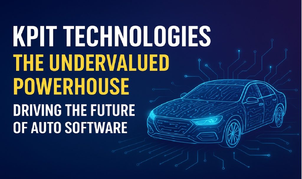 Introduction: A Hidden Gem in the Auto-Tech Landscape In a market dominated by headlines about electric vehicles (EVs), autonomous driving, and artificial intelligence, few companies stand as quietly transformative as KPIT Technologies Ltd. While most investors chase high-flying IT or EV stocks, KPIT has been building a strong foundation in the automotive software engineering space—a segment poised to redefine the mobility industry in the coming decade. Despite facing short-term volatility, global uncertainties, and sectoral headwinds, KPIT Technologies appears fundamentally strong and significantly undervalued relative to its long-term potential. The company’s deep expertise in software-defined vehicles, connected systems, and autonomous technologies makes it one of the few Indian firms positioned at the intersection of automotive innovation and digital transformation. This article dives deep into KPIT’s business model, sector dynamics, valuation outlook, and why it could be a hidden opportunity for long-term investors. The Changing Face of the Automotive Industry The automotive sector is undergoing its biggest transformation since the invention of the internal combustion engine. The shift toward electrification, connectivity, and autonomy has turned cars into moving computers. Today’s vehicles rely on millions of lines of code to operate, monitor, and interact with drivers and the environment. According to industry projections, software and electronics could account for over 50% of a vehicle’s value by 2030, compared to less than 30% a decade ago. This transition opens immense opportunities for software engineering firms like KPIT Technologies, which specialize in enabling the software-defined vehicle (SDV) ecosystem. While traditional IT companies focus on enterprise solutions, KPIT operates squarely within the automotive domain, helping automakers, suppliers, and mobility firms digitize and modernize vehicle architectures. From autonomous driving systems to electric powertrain control, KPIT has positioned itself as the technological backbone for next-generation mobility. KPIT Technologies: From IT Firm to Auto-Tech Specialist Headquartered in Pune, India, KPIT Technologies Ltd. began as a traditional IT services firm but has since reinvented itself as a pure-play automotive software engineering company. This strategic focus sets KPIT apart from larger IT players like Infosys, Wipro, or TCS, which only have marginal exposure to the automotive vertical. KPIT’s service portfolio includes: Software-defined vehicle development Autonomous driving and ADAS (Advanced Driver Assistance Systems) Connected vehicles and digital cockpits Vehicle network and middleware solutions Electric, hybrid, and conventional powertrain software Cybersecurity and diagnostics for automotive systems The company’s vision is to enable a cleaner, smarter, and more connected mobility ecosystem. By combining domain expertise with deep software capabilities, KPIT plays a crucial role in transforming how vehicles are designed, engineered, and managed globally. Strong Fundamentals and Steady Financial Growth Over the last five years, KPIT Technologies has demonstrated remarkable consistency in revenue and earnings growth, even amidst global IT slowdowns and market corrections. 20 consecutive quarters of revenue growth EBITDA growth sustained over five years Revenue CAGR (FY2019–FY2024): ~20% EBITDA Margin: Consistently around 20–21% 3-Year Median P/E: 67x; Current P/E near 39x (significantly undervalued compared to historical averages) Despite a recent 30% correction from its 52-week highs, KPIT’s long-term growth trajectory remains intact. The company’s ability to maintain double-digit growth amid IT sector headwinds demonstrates operational resilience and strong client demand. The Global IT Slowdown and Its Impact The global IT services sector has been experiencing turbulence due to macroeconomic uncertainty, geopolitical tensions, and changing tariff structures. KPIT, while part of this ecosystem, remains somewhat insulated thanks to its domain specialization in the automotive vertical—a sector undergoing massive technological reinvention. Global headwinds such as slower economic growth in the US and Europe, protectionist trade policies, and volatile currency environments have impacted short-term earnings visibility. However, KPIT’s diversified revenue base and deep partnerships with automakers across North America, Europe, and Asia-Pacific mitigate these risks effectively. Revenue Mix (FY2026 Q1): Europe: 44% US: 29% Asia-Pacific: 27% The company’s increasing exposure to Asia-Pacific markets—particularly Japan and India—offers a balanced growth trajectory and cushions it from Western market slowdowns. The Software-Defined Vehicle Revolution At the core of KPIT’s growth story is its leadership in software-defined vehicle (SDV) technologies. SDVs represent a paradigm shift where a car’s performance, features, and upgrades are largely determined by software rather than hardware. KPIT develops systems that enable vehicles to receive over-the-air (OTA) updates, connect seamlessly to mobile apps, and integrate with digital ecosystems. These systems are critical for autonomous driving, infotainment, connectivity, and vehicle-to-everything (V2X) communications. In a world moving toward connected, shared, and electric mobility, KPIT’s expertise in embedded software development places it in a sweet spot. The firm’s long-standing partnerships with global OEMs like BMW, Stellantis, and Cummins underline its credibility and strategic importance. The Electric Vehicle (EV) and Autonomous Boom The global transition toward electric and autonomous vehicles is accelerating, with governments offering incentives and automakers investing billions in electrification. KPIT plays an instrumental role in this ecosystem by developing: Battery management systems EV powertrain control units Autonomous navigation and sensor fusion software Advanced driver-assistance algorithms While China’s rapid dominance in the EV segment has created pricing pressure worldwide, KPIT continues to support European and American automakers as they compete through premium, software-driven experiences rather than cost leadership. The rise of autonomous taxis in the US and China highlights the potential scale of this transformation—an area where KPIT’s long-term investments could yield exponential rewards. Challenges: Competition and Global Headwinds No investment is without challenges. For KPIT, the key risks include: Aggressive Chinese Competition: Chinese EV and autonomous players like BYD are rapidly scaling production and exporting cost-effective vehicles globally. This creates margin pressure on Western automakers—the primary clients of KPIT. Macroeconomic Uncertainty: Slow decision-making among clients due to tariff changes and political uncertainty could delay project conversions from order to revenue. Currency Fluctuations and Client Concentration: With a large share of revenue from Europe and the US, KPIT remains exposed to currency volatility and regional demand cycles. Valuation Sensitivity: Although the stock has corrected, valuation re-ratings remain a short-term risk if earnings momentum slows further. Despite these headwinds, KPIT’s management remains confident, guiding for 18–20% revenue growth (in constant currency) and maintaining a 21% operating margin outlook for FY2026. This optimism reflects the strength of its order book and long-term contracts with global OEMs. Diversification Strategy and New Verticals Recognizing potential risks in passenger vehicles, KPIT has been expanding into commercial vehicle and off-highway segments. These markets present large untapped opportunities, particularly in electric buses, agricultural machinery, and logistics fleets transitioning toward cleaner technologies. Additionally, the company is investing in AI-driven mobility platforms, cybersecurity frameworks, and cloud integration—areas critical for the next wave of connected vehicle ecosystems. Its growing presence in Asia-Pacific markets, especially Japan and India, signals strategic diversification and reduced dependence on Western demand cycles. Financial Health and Valuation Metrics From a valuation standpoint, KPIT Technologies looks attractively priced after recent corrections: Metric Value Current P/E Ratio ~39x Historical Median P/E 67x FY2026 Revenue Growth Guidance 18–20% (Constant Currency) EBITDA Margin 21% Debt-to-Equity Ratio Negligible Free Cash Flow Positive 3-Year Absolute Return (Even After Correction) ~60% Such numbers indicate that KPIT remains financially robust with low leverage, consistent profitability, and strong cash generation—key ingredients for long-term wealth creation. Why KPIT Is Undervalued Right Now The market correction in Indian IT stocks has unfairly dragged down KPIT’s valuation, despite the company’s superior positioning in a future-facing industry. Unlike generic IT service providers, KPIT operates in a niche, high-growth vertical with limited competition and high entry barriers. Its strengths include: Specialized domain expertise in automotive software Sticky long-term client relationships with global OEMs Consistent financial performance Strong management execution Emerging opportunities in EVs, SDVs, and autonomous systems With the stock trading nearly 40% below its median valuation, KPIT offers an attractive entry point for investors seeking exposure to both technology and mobility megatrends. Management’s Vision and Strategic Focus KPIT’s leadership continues to emphasize sustainable, innovation-led growth. The company is investing heavily in: R&D for AI and machine learning in automotive applications Talent development and global engineering centers Collaborations with academia and technology partners Management’s confidence in sustaining growth even during macro challenges reflects a disciplined approach to cost control, project execution, and long-term value creation. Their strategic vision aligns perfectly with the industry’s evolution toward digital mobility. The Road Ahead: Long-Term Outlook Over the next 5–10 years, the global automotive software market is expected to exceed $100 billion, driven by the proliferation of software-defined vehicles, EV adoption, and autonomous systems. KPIT is strategically positioned to capture this opportunity. The company’s growth catalysts include: Rapid electrification and global EV demand Increased adoption of connected vehicle ecosystems Expansion into commercial and off-highway segments Rising software content per vehicle Collaborations with top-tier OEMs Given its niche expertise and robust financials, KPIT could potentially outperform larger IT peers in terms of growth rate and margin sustainability. Investment Perspective: A Contrarian Bet on Innovation From an investment standpoint, KPIT represents a contrarian yet compelling opportunity. While the broader IT sector faces cyclical challenges, KPIT’s end-market—the automotive software industry—is in a structural growth phase. Long-term investors can view the current correction as a buying opportunity. The company’s exposure to future mobility trends—EVs, autonomous systems, AI integration—positions it as a multi-year compounder. With management guiding steady double-digit growth, a strong balance sheet, and expanding global footprint, KPIT stands out as an undervalued tech innovator driving the mobility revolution. Final Thoughts: The Festival of Fundamentals Amid market noise and sector corrections, KPIT Technologies shines as a “Festival of Fundamentals” stock—backed by solid financials, a robust growth runway, and a futuristic business model. While short-term volatility may persist, the long-term story remains intact. In a world where vehicles are increasingly becoming “computers on wheels,” KPIT’s technological DNA positions it to play a pivotal role in shaping the next generation of global mobility. For investors seeking exposure to India’s emerging auto-software leadership, KPIT Technologies might just be the undervalued gem waiting to be discovered.