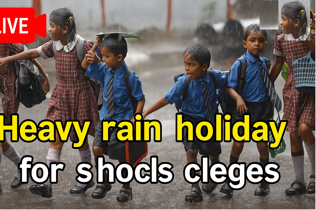 Tomorrow School Holiday Update, Rainfall Patterns and Water Management in Districts