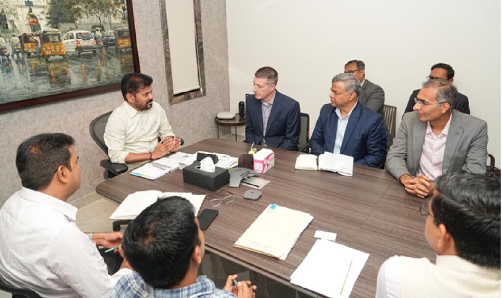 AWS Delegation Engages Telangana CM Revanth Reddy: Boosting Data Centers and Digital Growth in Hyderabad In a pivotal moment for Telangana's burgeoning tech ecosystem, a high-profile delegation from Amazon Web Services (AWS) convened with Chief Minister A. Revanth Reddy in Hyderabad. This strategic dialogue underscores AWS's deepening commitment to the region, spotlighting ambitious data center expansions and innovative cloud initiatives tailored to fuel Telangana's digital transformation. As global tech giants eye India's southern powerhouse, this meeting signals a robust partnership poised to propel economic vitality, job creation, and cutting-edge infrastructure development across the state.