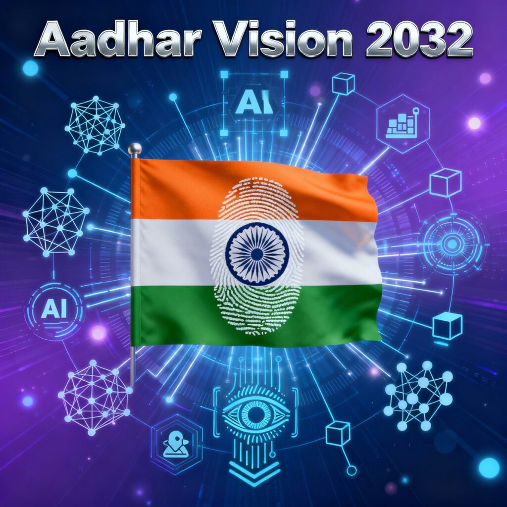 Aadhaar Vision 2032: India's Digital Identity Revolution with AI, Blockchain, and Quantum Computing India is on the brink of transforming how the world thinks about digital identity. With over 1.4 billion Aadhaar IDs issued and 150 billion authentication