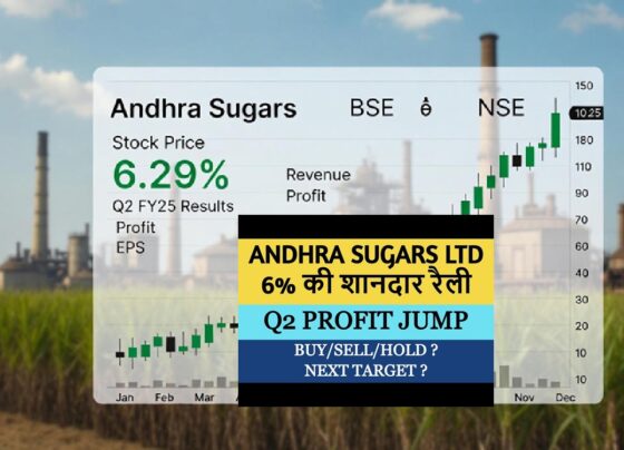 Andhra Sugars Share Price Soars: Q2 Results Ignite 6.29% Rally – Latest News, Analysis, and Future Targets In the volatile world of Indian stock markets, few stories capture investor attention like a sudden surge in an under-the-radar stock. Andhra Sugars Limited (ASUGAR)