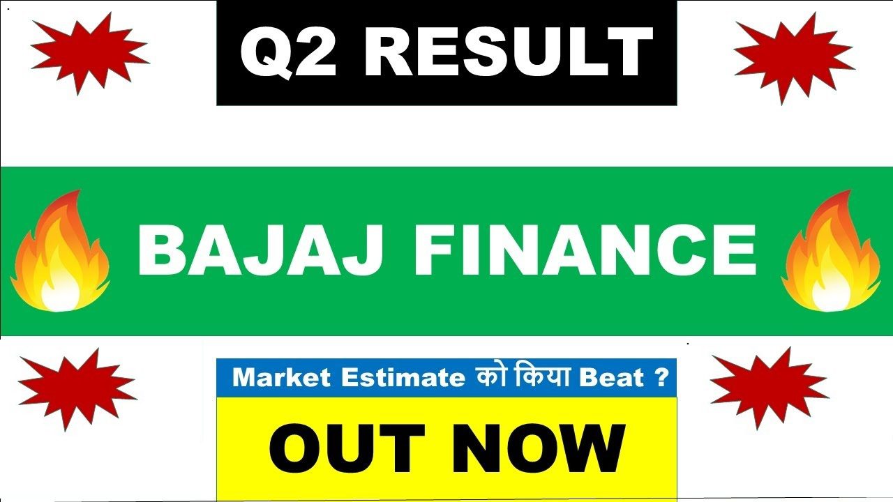 Bajaj Finance Q2 Results Profit 22 pecent and Share price Update