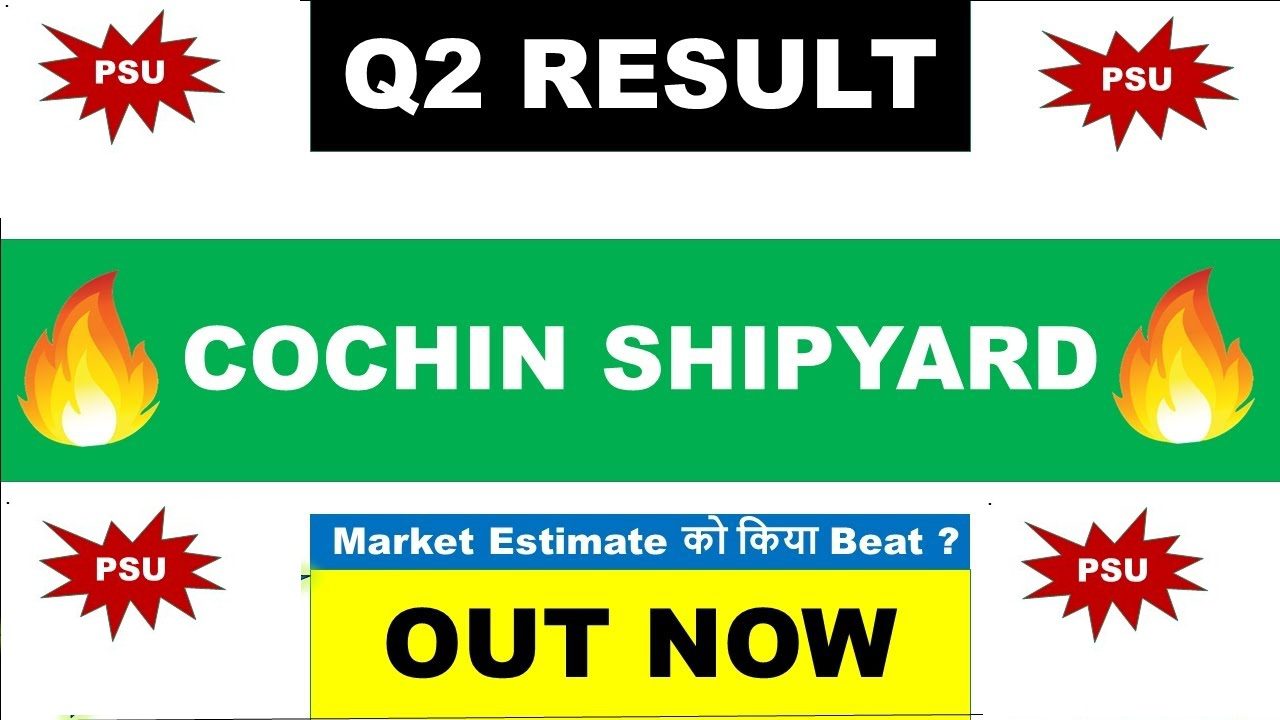 Cochin Shipyard Q2 Results: Revenue Down and Share Price Analysis