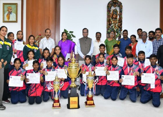 Telangana Dominates 4th EMRS National Sports Meet 2025: Historic Triumph with 230 Medals in Rourkela, Odisha Telangana has etched its name in the annals of Indian tribal sports history by emerging as the undisputed overall champion at the 4th EMRS National Sports Meet 2025. Held from November 11 to 15, 2025, in the vibrant venues of Rourkela, Sundargarh, and Rajgangpur in Odisha, this prestigious event brought together over 5,500 talented tribal student-athletes from across India. Telangana's young champions shattered records, clinched triple crowns, and showcased the state's unwavering commitment to empowering tribal youth through sports. With an astonishing haul of 230 medals – including 88 gold, 66 silver, and 76 bronze – Telangana amassed a commanding 714 points to secure the Overall Championship, Overall Team Championship, and Overall Individual Championship. This remarkable achievement not only outshone every other state but also highlighted the transformative power of Eklavya Model Residential Schools (EMRS) in nurturing hidden talents among tribal communities. What is the EMRS National Sports Meet? A Platform for Tribal Athletic Excellence