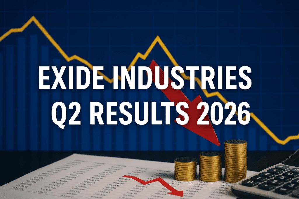 Exide Industries Q2 Results 2026: Detailed Financial Breakdown, Revenue Decline, Profit Fall & Market Expectations Exide Industries, one of India’s most recognised battery manufacturers, has released its Q2 Results for FY 2025–26, and the numbers have sparked significant discussion across the stock market. Investors, traders, and analysts closely track Exide because the company plays a crucial role in automotive, industrial, and energy-storage battery solutions. However, this quarter’s performance delivered a surprising deviation from market expectations.