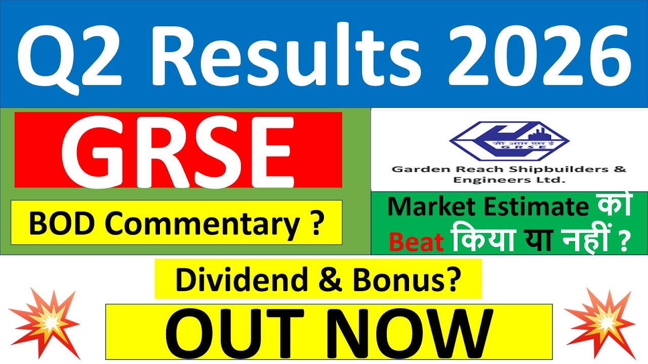 GRSE Q2 FY26 Results: Latest Share News and Investment Insights