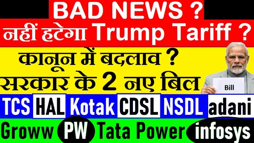 on Indian Stocks Like Groww, TCS, Adani, Infosys, Kotak Mahindra Bank, and Power Sector Reforms Introduction: Navigating Global Trade Tensions and Indian Market Resilience in November 2025 Investors across India are closely watching the unfolding drama in the United States as the Supreme Court deliberates on President Donald Trump's controversial tariffs. Set for a decision in the first week of December 2025, this ruling could reshape global trade dynamics, sending ripples through emerging markets like India. Trump's administration has already signaled preparedness for alternative measures if the court strikes down the tariffs, insisting on a "game two plan" to impose duties on imports from key partners including India. This stance has heightened volatility in sectors reliant on exports, such as information technology (IT) services, manufacturing, and renewables. Yet, amid these uncertainties, the Indian stock market demonstrates remarkable resilience. The Nifty 50 index hovers near 26,000, buoyed by strong domestic inflows and retail participation that has pushed demat accounts beyond the 20 crore milestone. Companies like Groww, Tata Consultancy Services (TCS), Adani Enterprises, Infosys, Kotak Mahindra Bank, and power giants such as Tata Power and Hindustan Aeronautics Limited (HAL) remain in sharp focus. Recent developments—from SEBI's leadership changes to electricity sector reforms and the tragic Tejas fighter jet crash at the Dubai Air Show—add layers of intrigue.