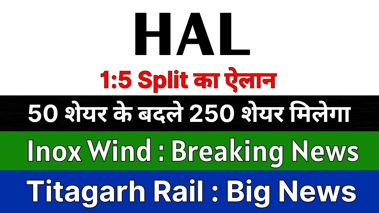 Inox Wind Q2 Earnings Boom: HAL’s 2.52 Trillion Contract Pipeline and Ajmera Realty’s 1:5 Stock Split