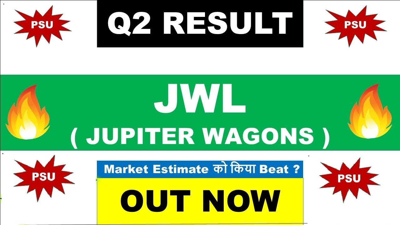 Jupiter Wagons Share Price and Q2 Results 22% YoY Decline and Profit Drop